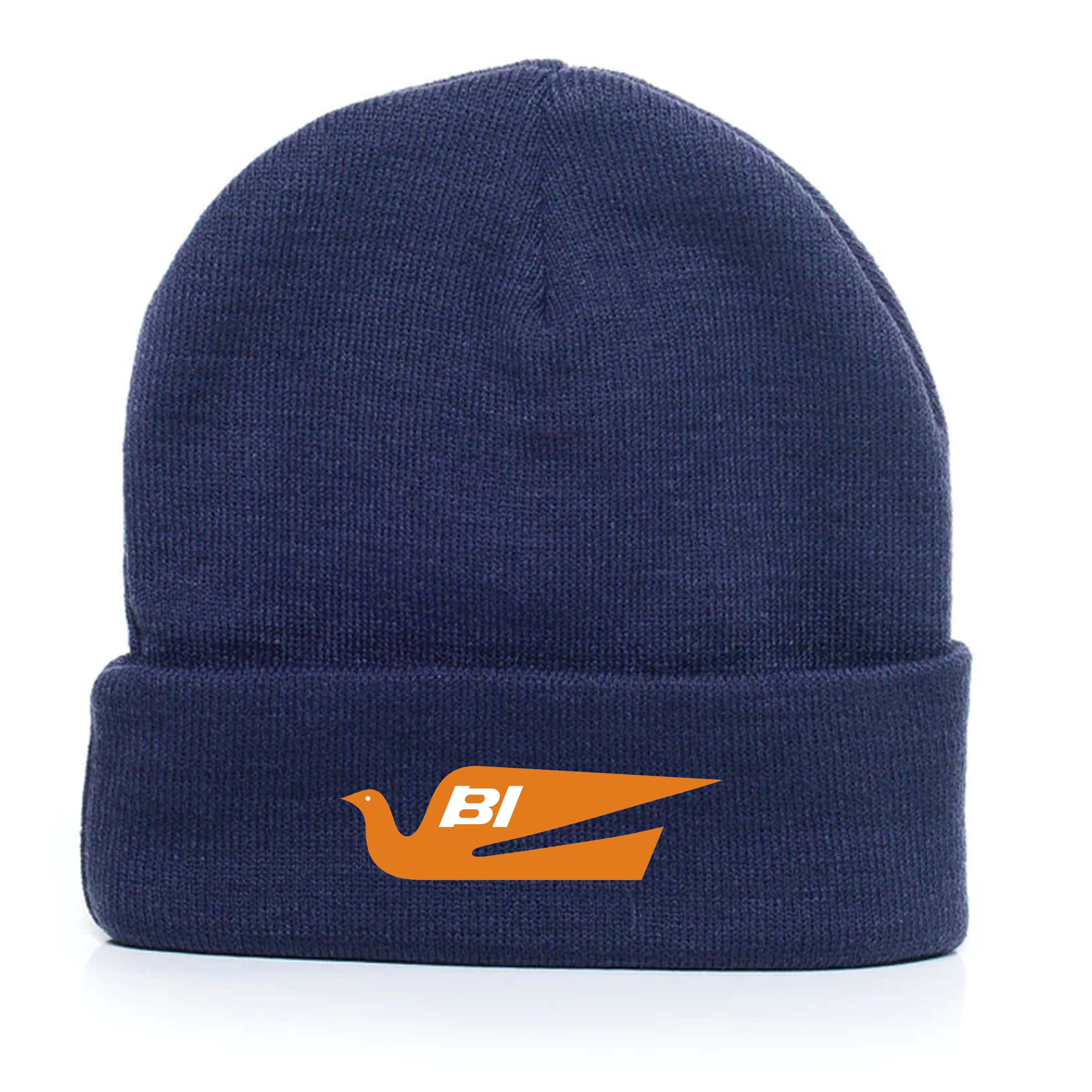 Braniff Logo Knit Acrylic Beanies