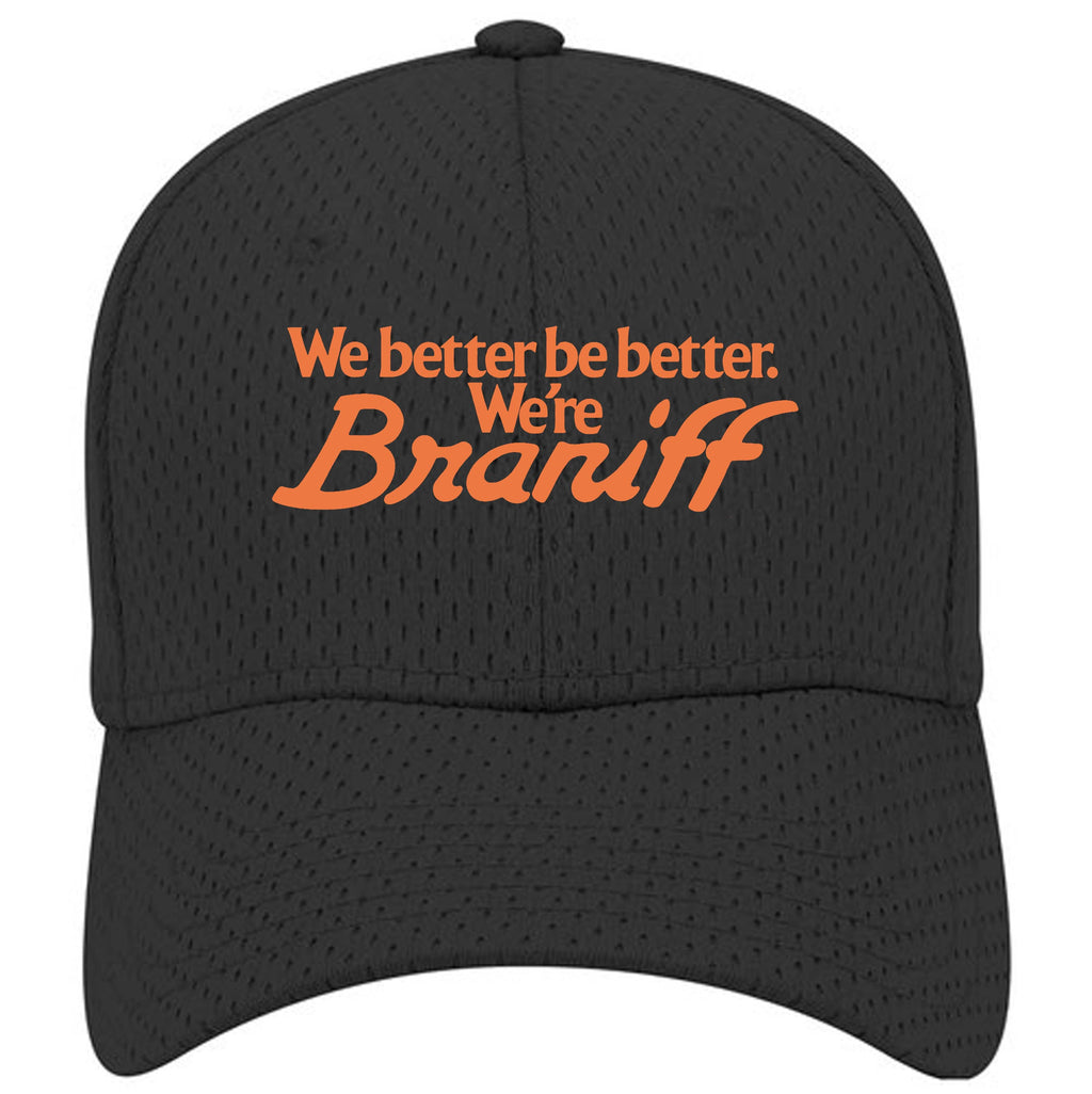 Braniff Airways "We Better Be Better: We're Braniff" Mesh Cap