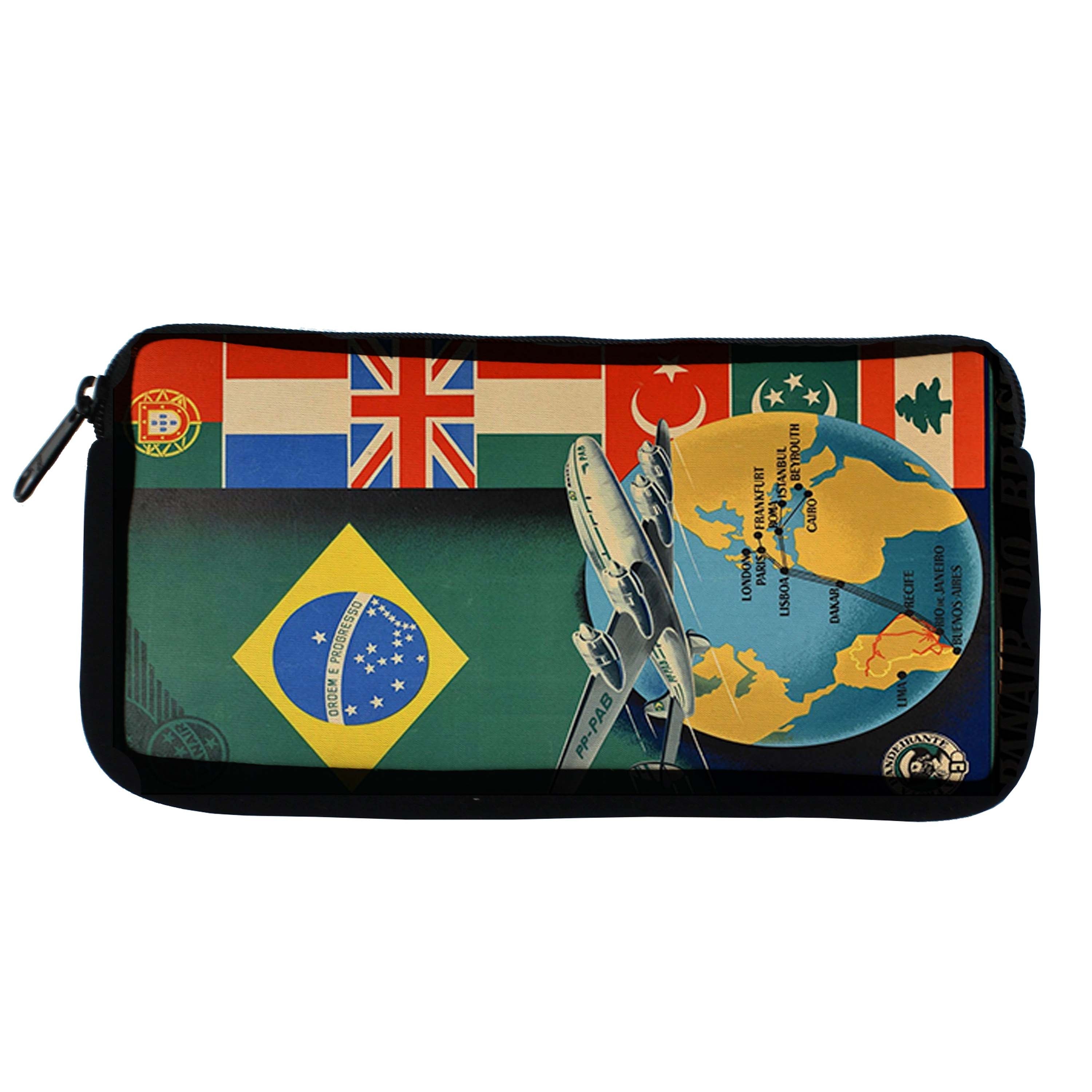 Destination Vintage Poster Travel Pouch