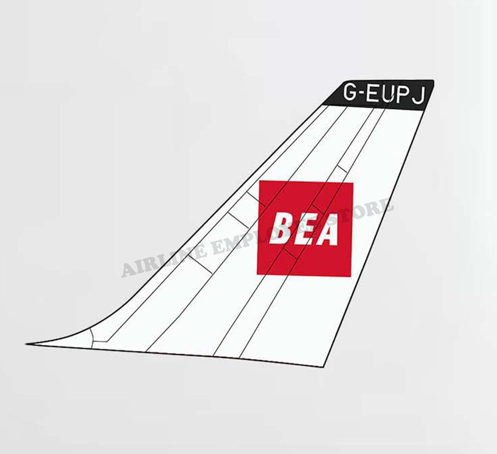 British Airways BEA Tail Decal Stickers