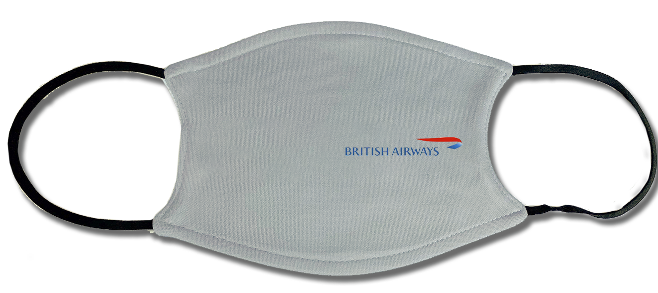 British Airways Logo Face Mask