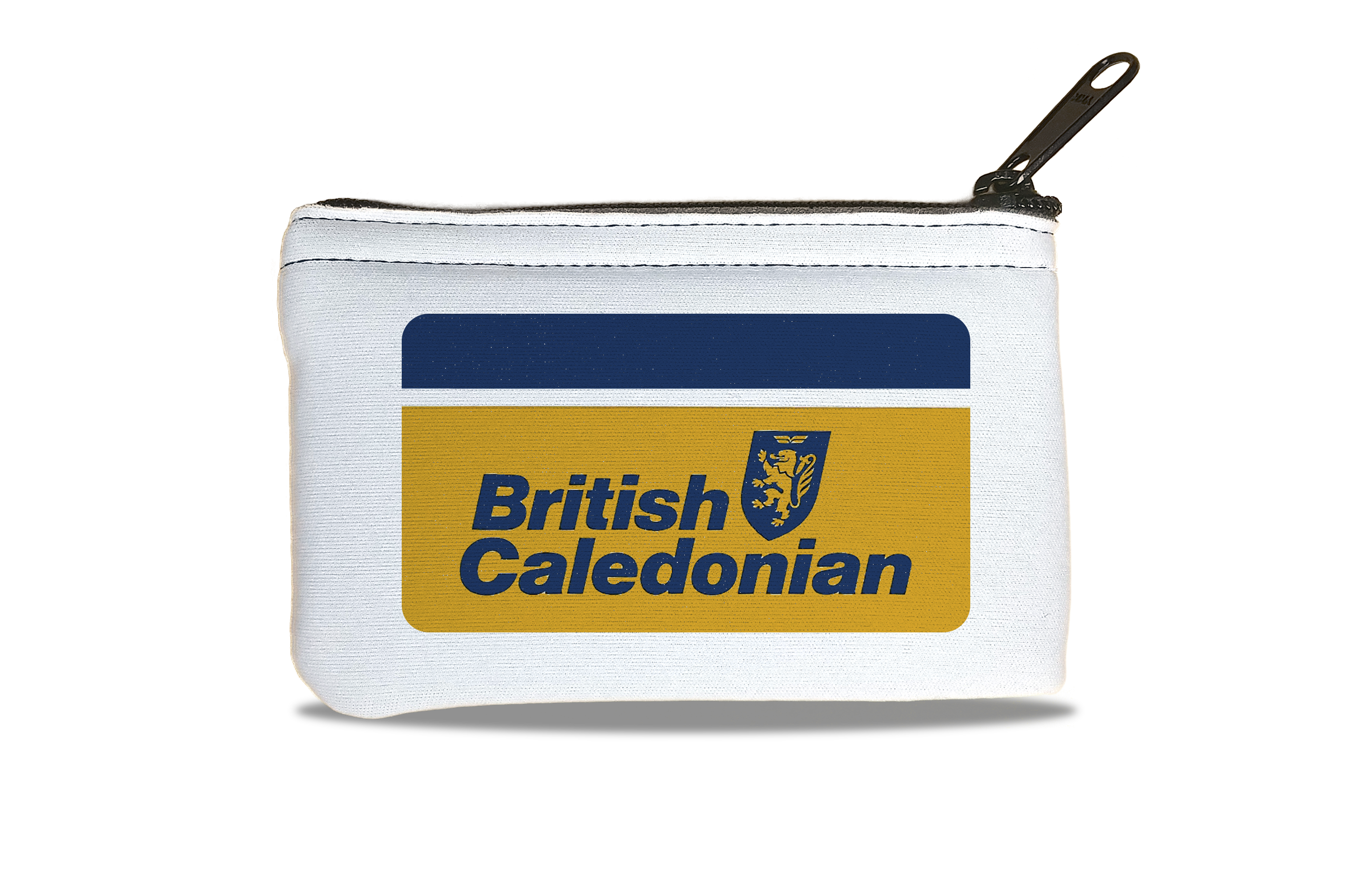 British Caledonian Logo Bag Sticker Rectangular Coin Purse