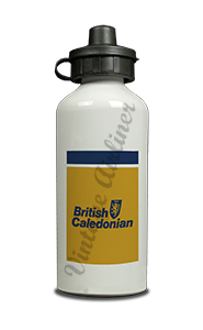 British Caledonian Logo Aluminum Water Bottle