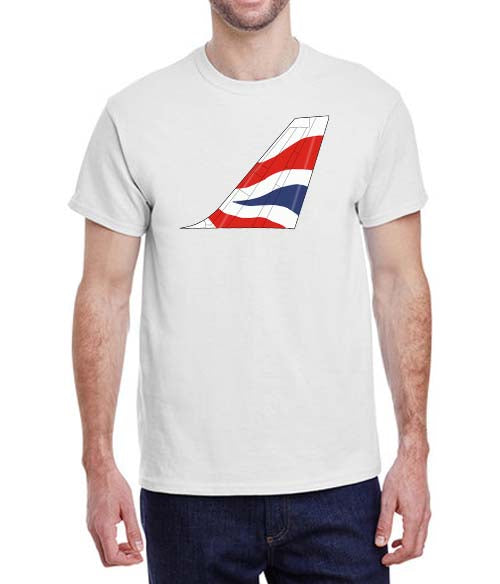British Airways A380 Livery Tail T-Shirt