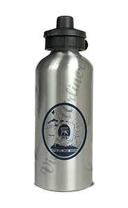 British West Indies Airways BWIA Vintage Bag Sticker Aluminum Water Bottle