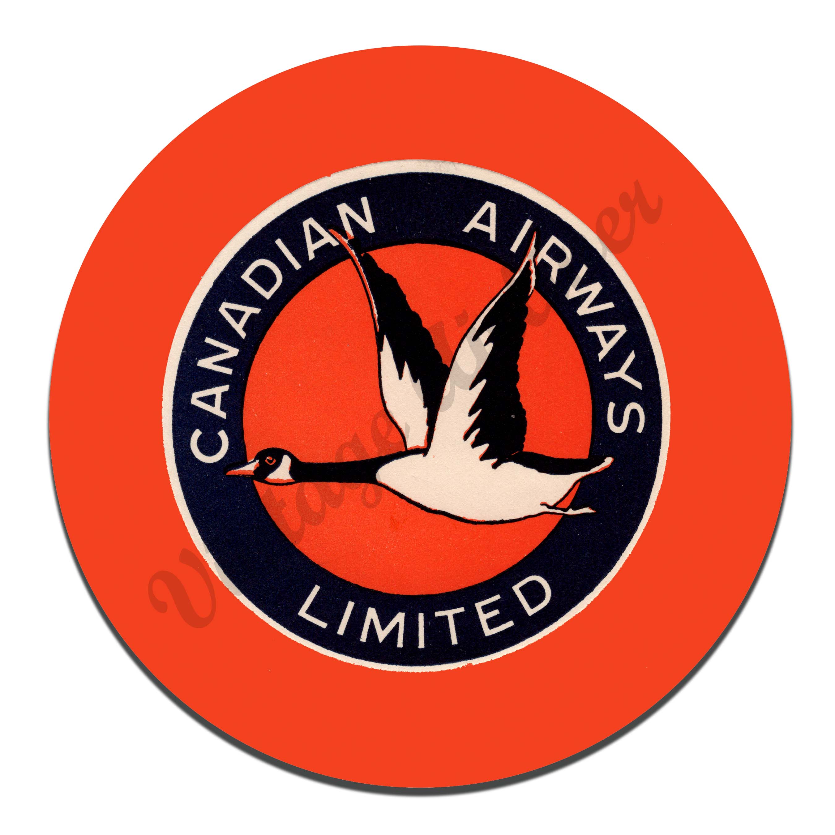 Canadian Airways Ltd. Vintage Mousepad