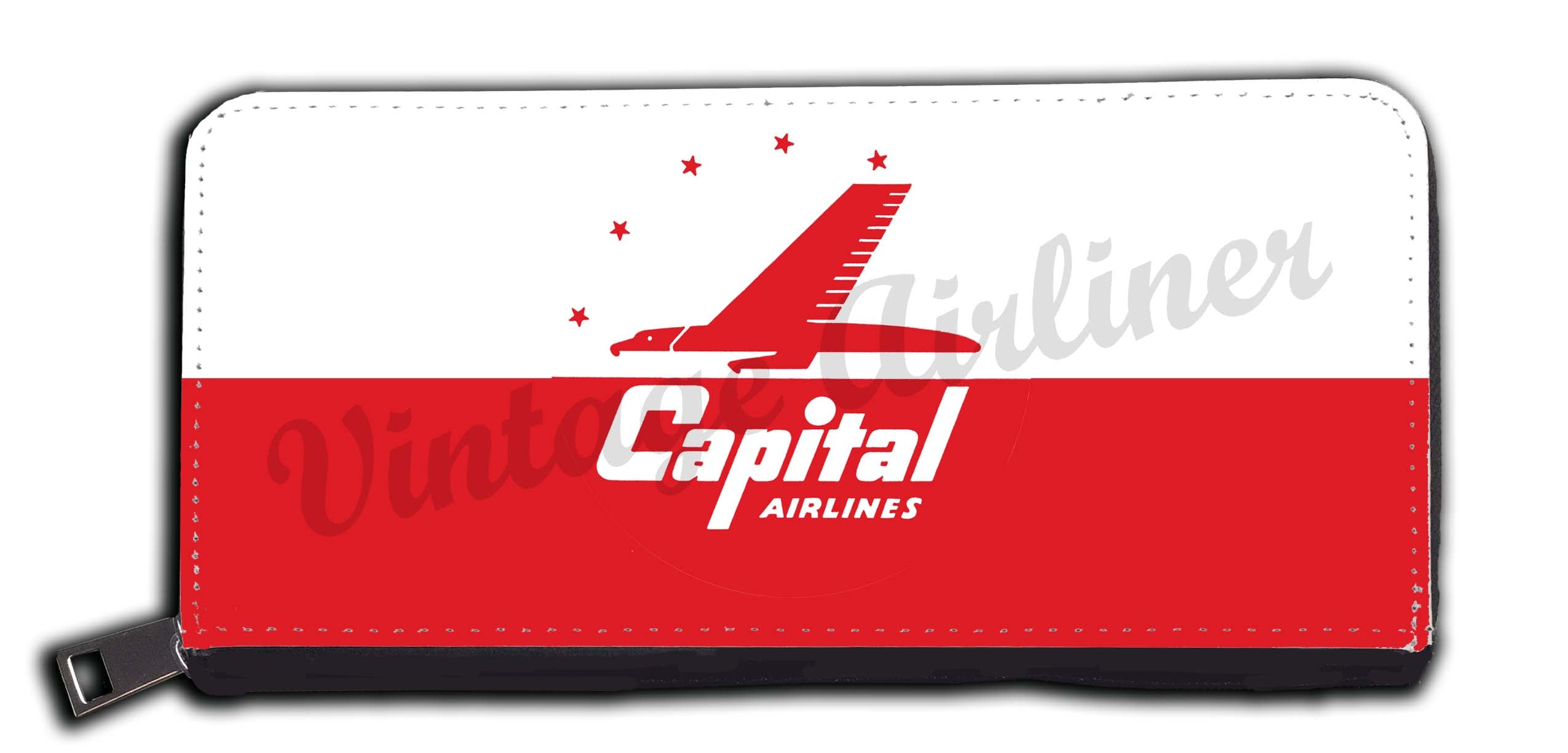 Capital Airlines Logo Wallet