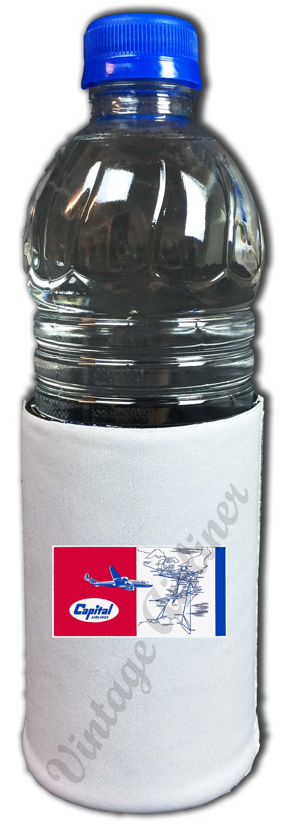 Capital Airlines Vintage Beverage Wrap