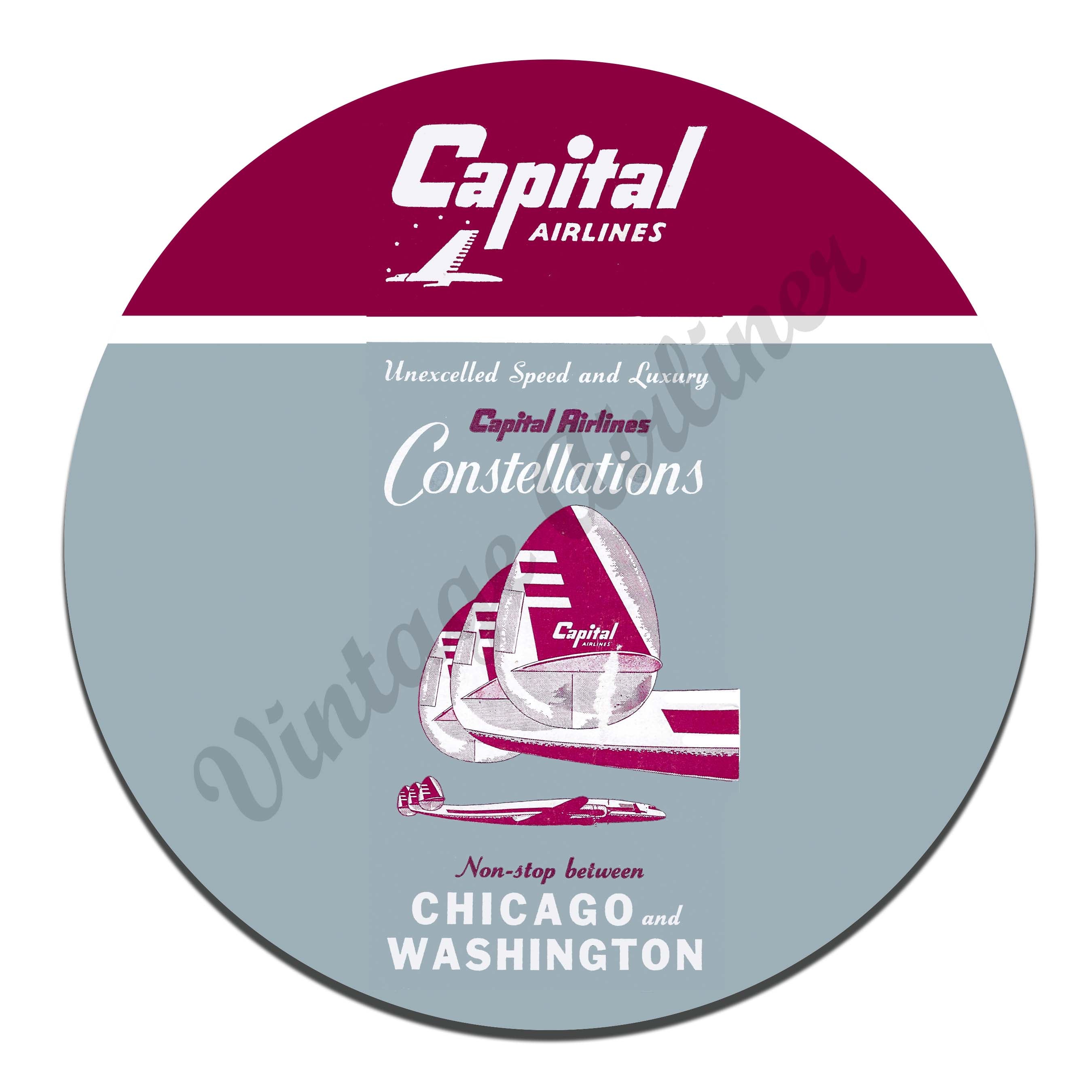 Capital Airlines Mousepad
