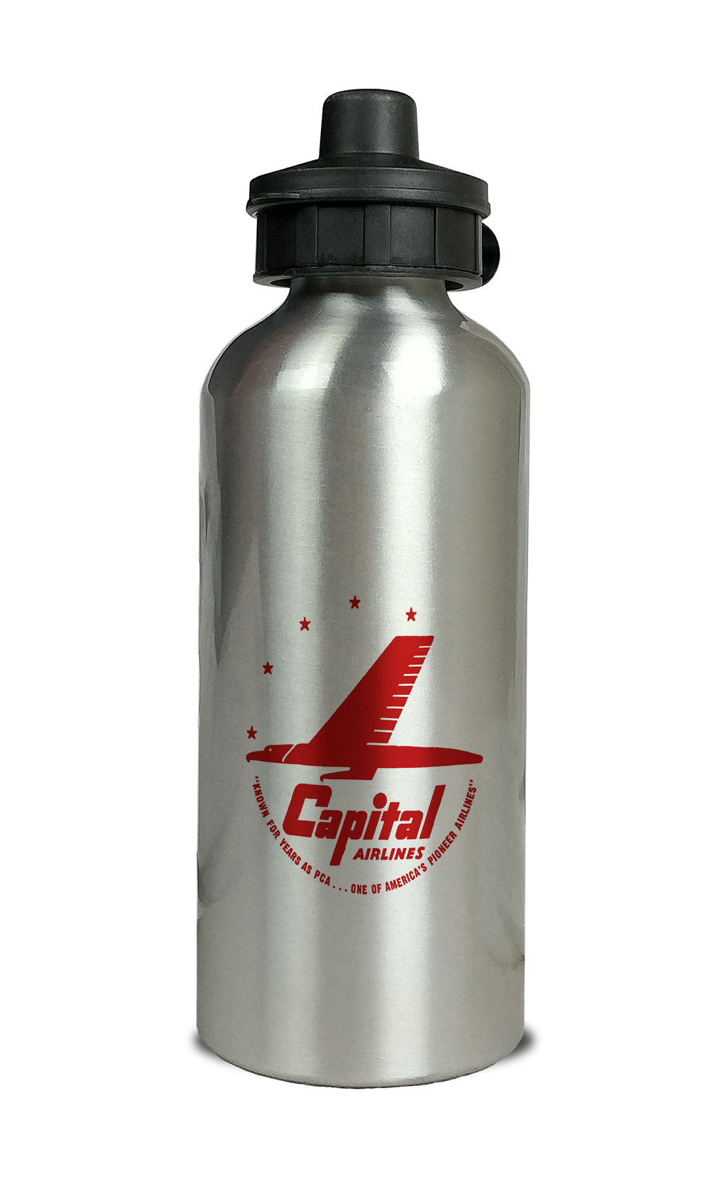 Capital Airlines Aluminum Water Bottle