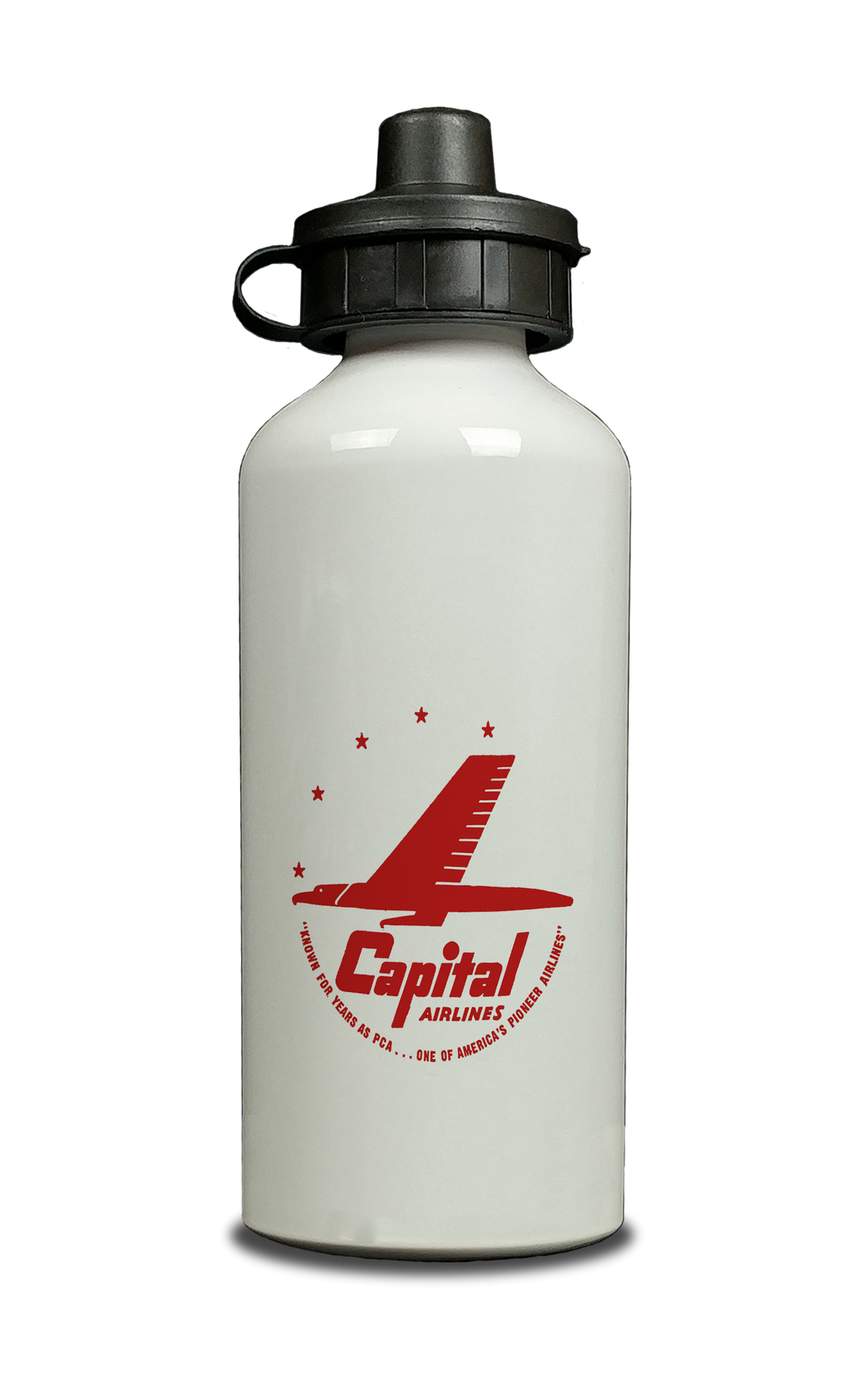 Capital Airlines Aluminum Water Bottle