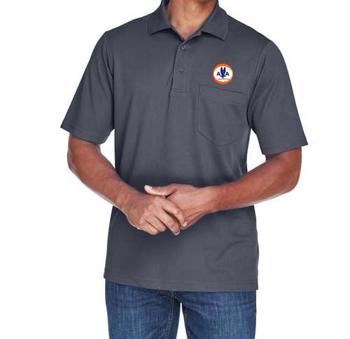 1962 AA Logo Men's Wicking Pocket Polo
