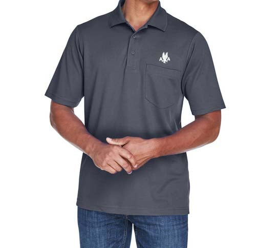 1940's AA Logo Men's Wicking Pocket Polo