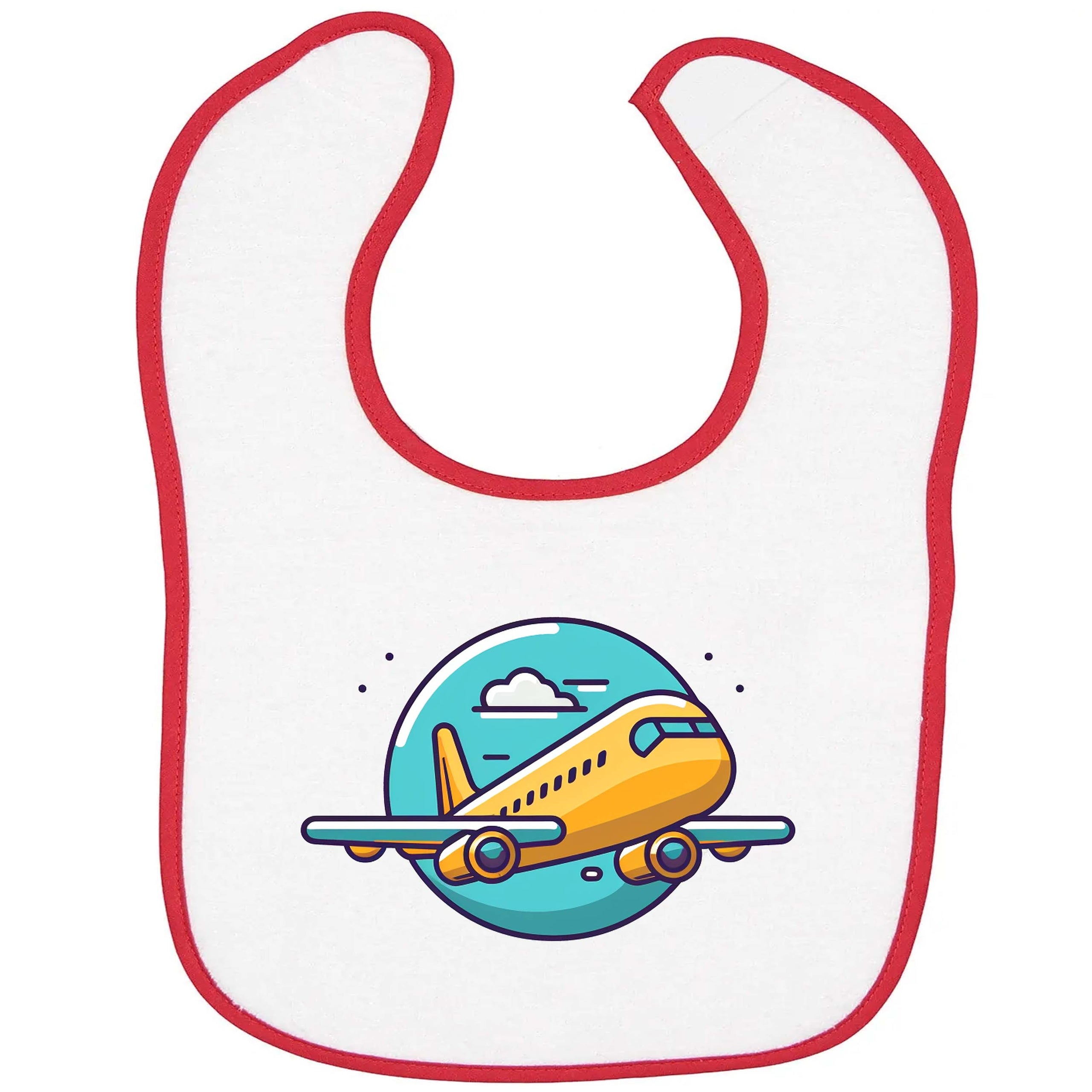 Airplane Baby Bib