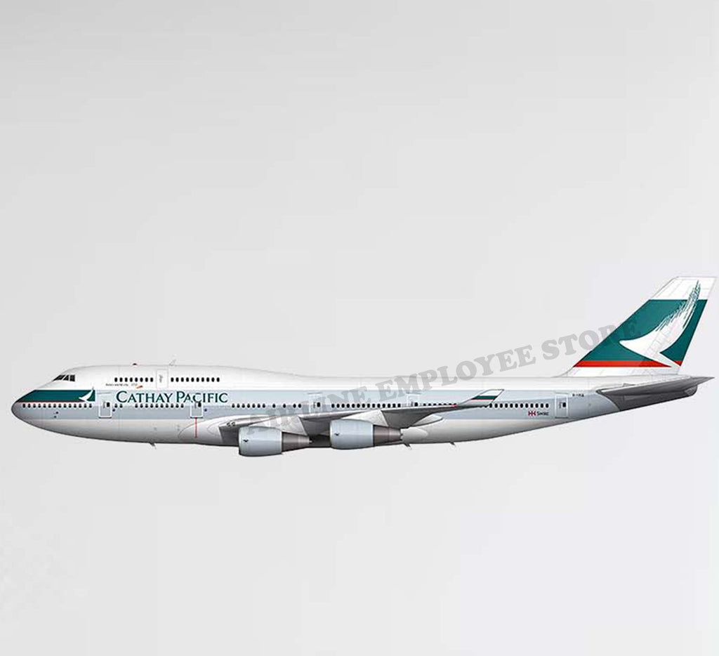 Cathay Pacific Brushwing Livery Decal Stickers