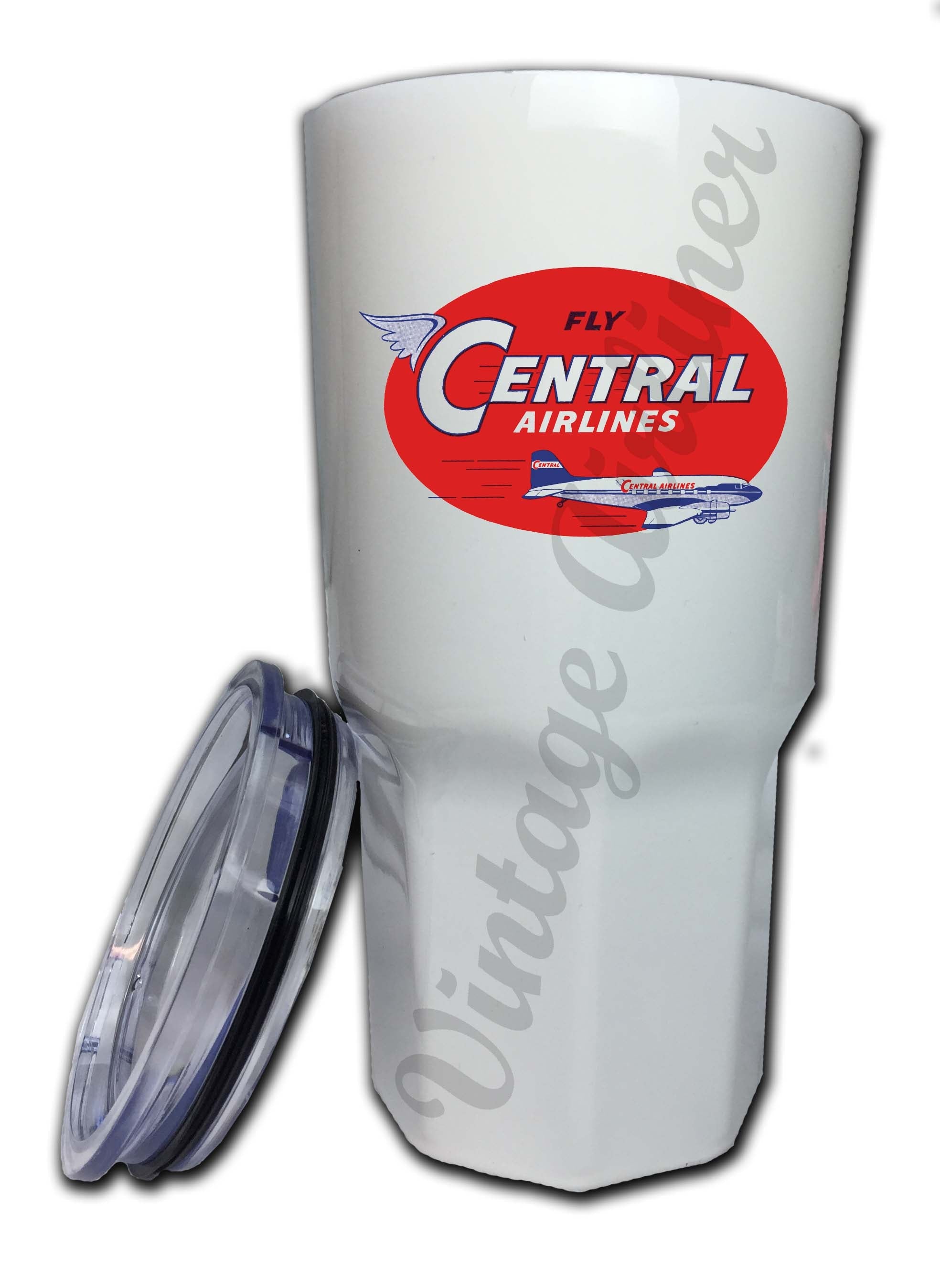 Central Airlines Logo Tumbler