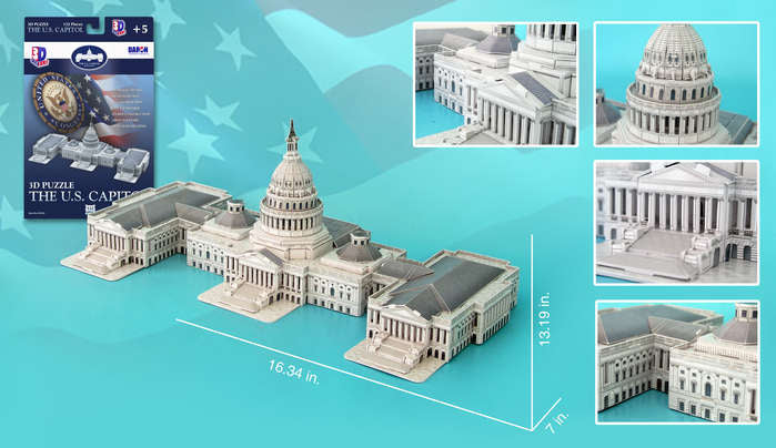 US Capitol Building 132 Pieces
