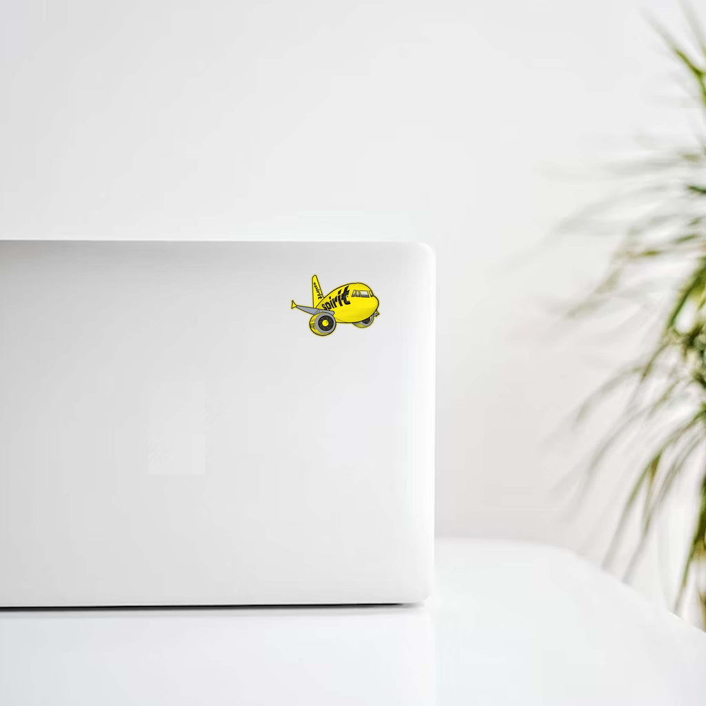 Spirit Airlines Chibi Livery Decal Stickers