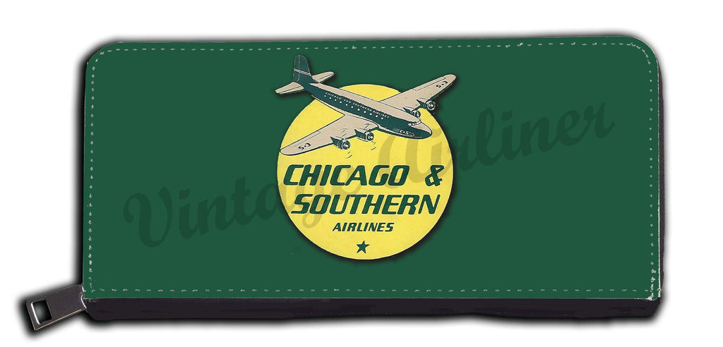 Chicago and Southern Airlines 1940's Wallet
