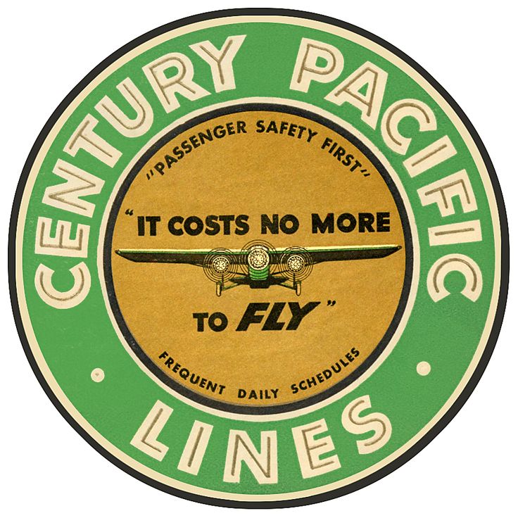 Century Pacific Lines Round Sandstone Coaster