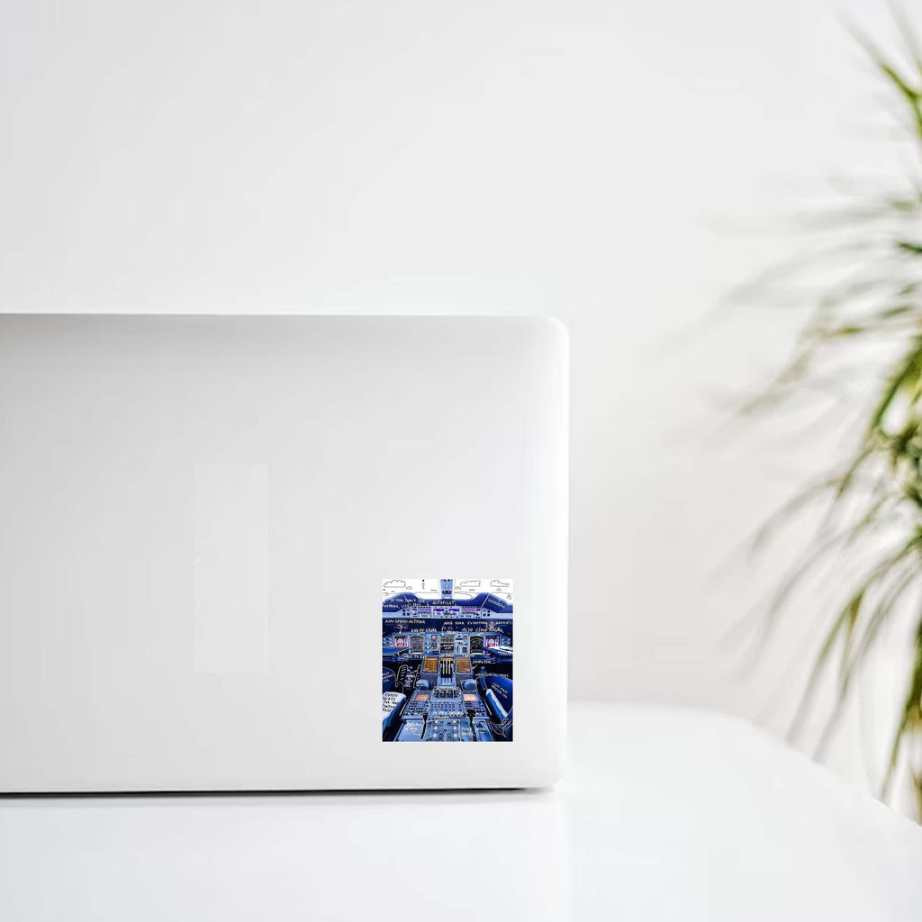 Cockpit For Dummies Decal Stickers