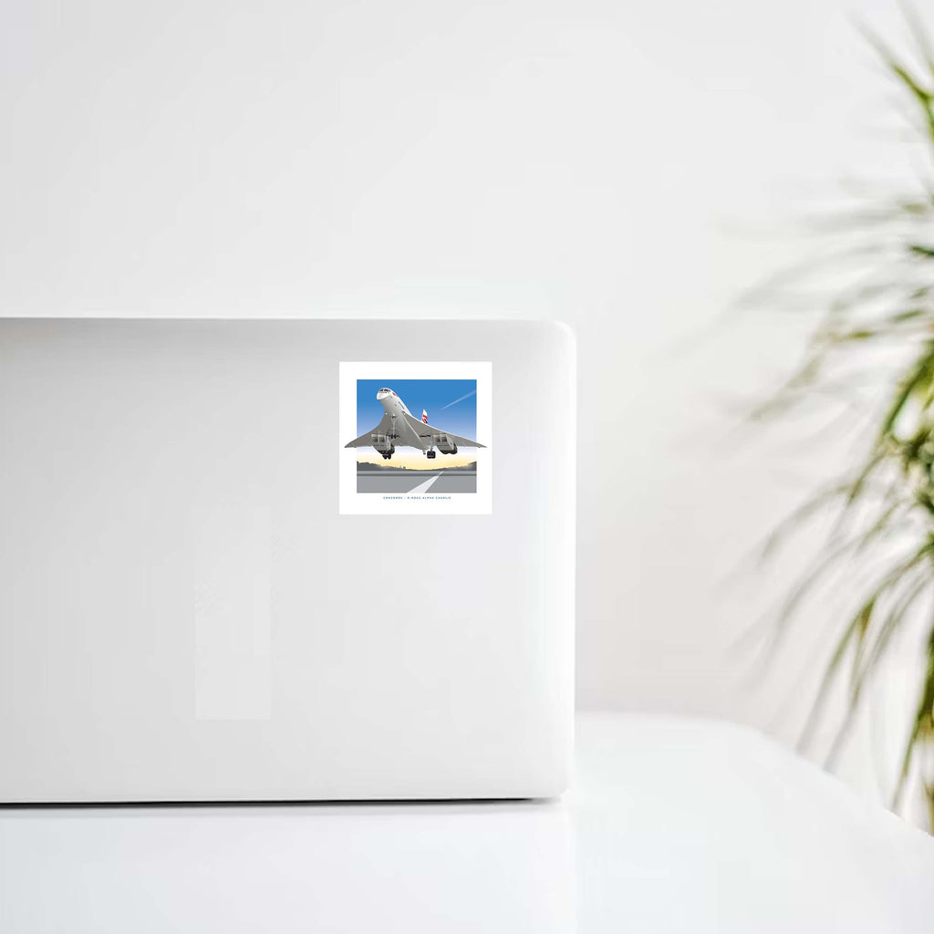 British Airways Concord-G-Boac Alpha Charlie Decal Stickers