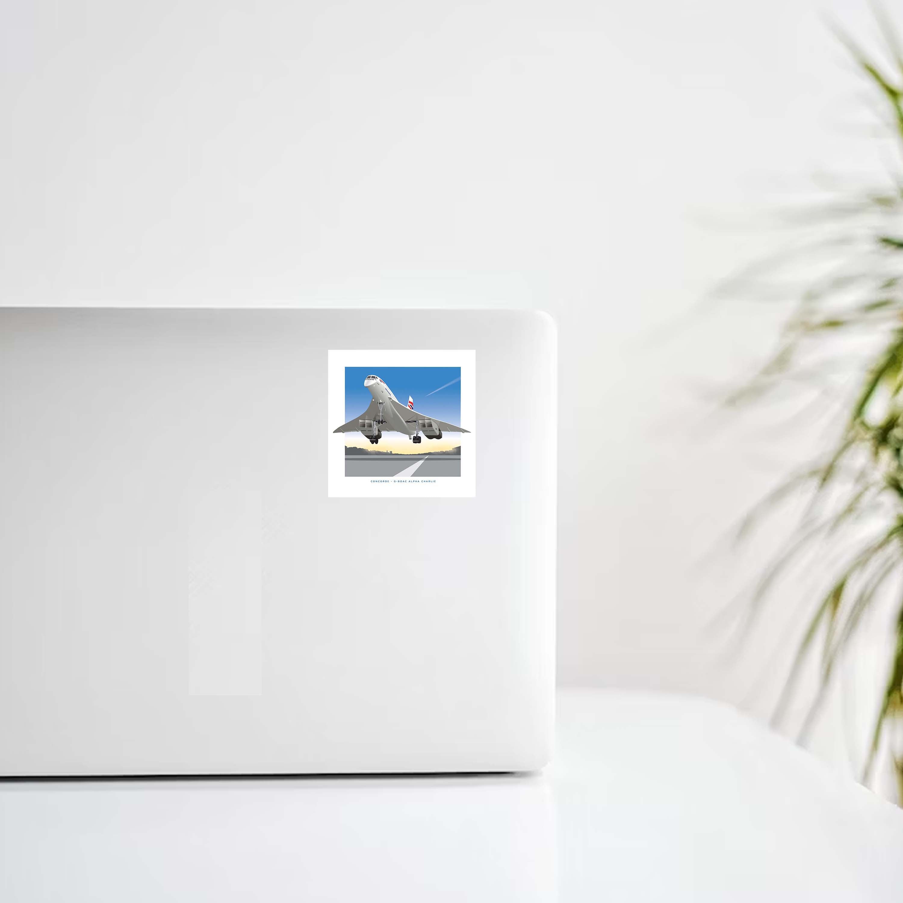 British Airways Concord-G-Boac Alpha Charlie Decal Stickers