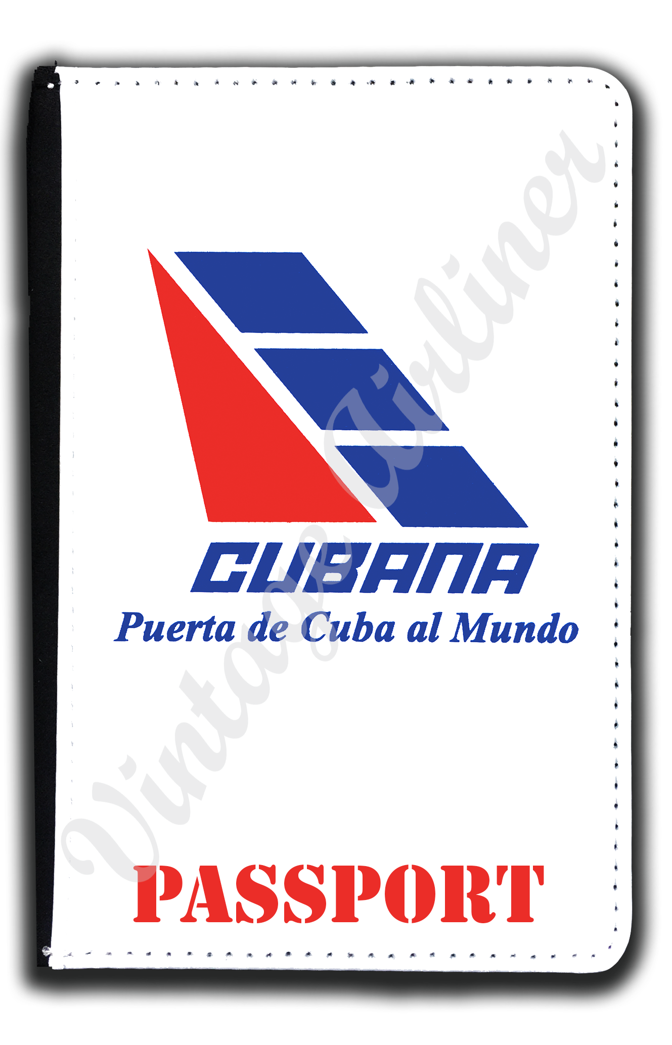 Cubana Airlines Logo Passport Case