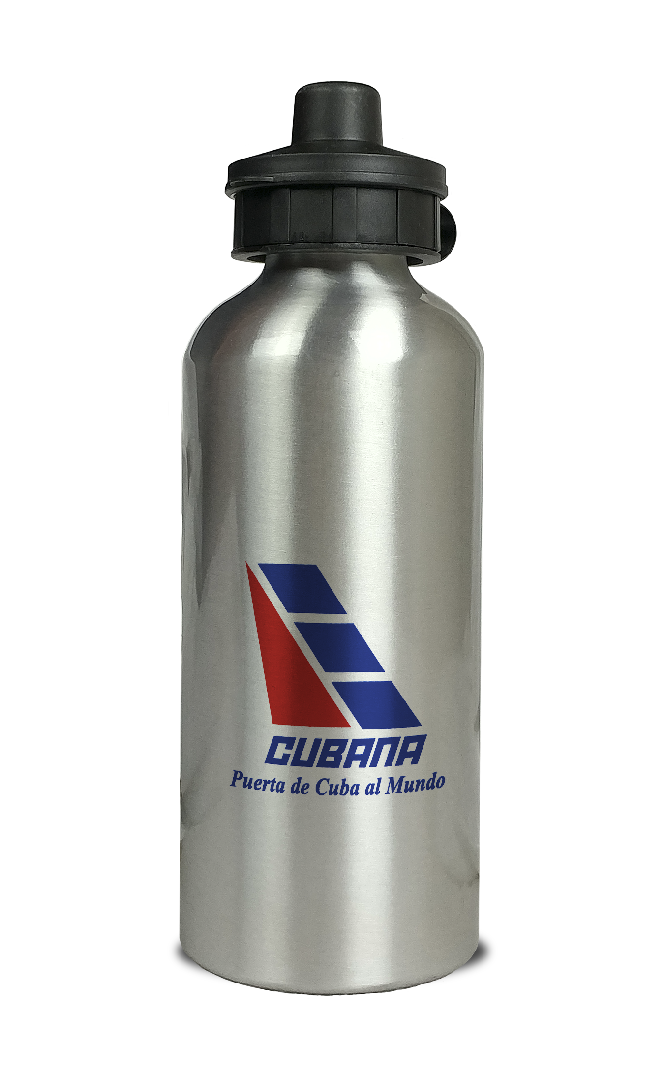 Cubana Airlines Logo Aluminum Water Bottle
