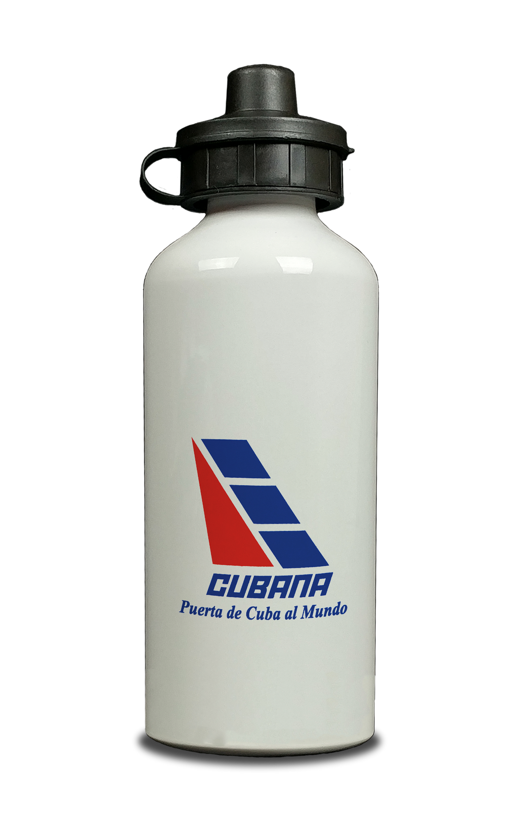 Cubana Airlines Logo Aluminum Water Bottle