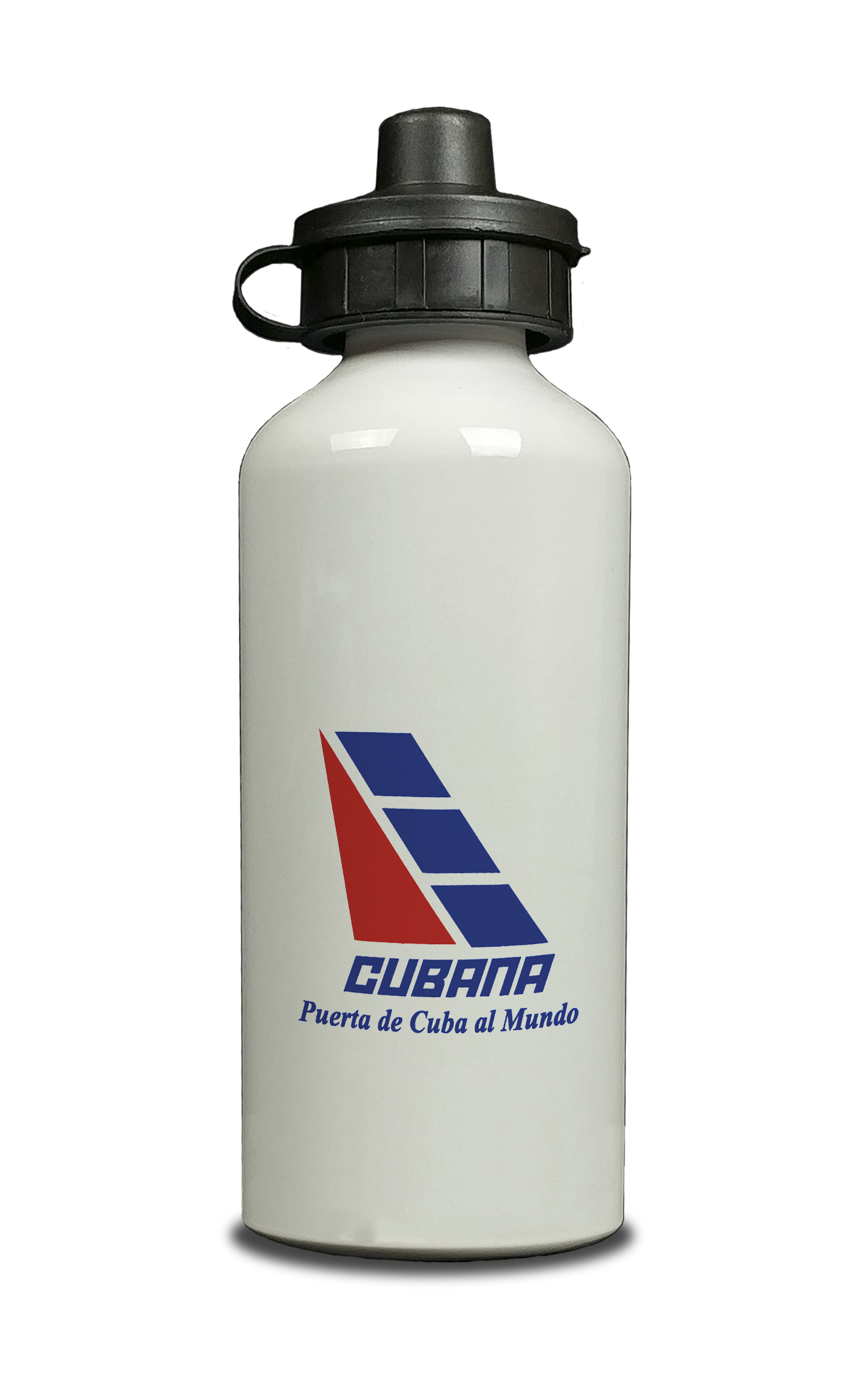 Cubana Airlines Logo Aluminum Water Bottle
