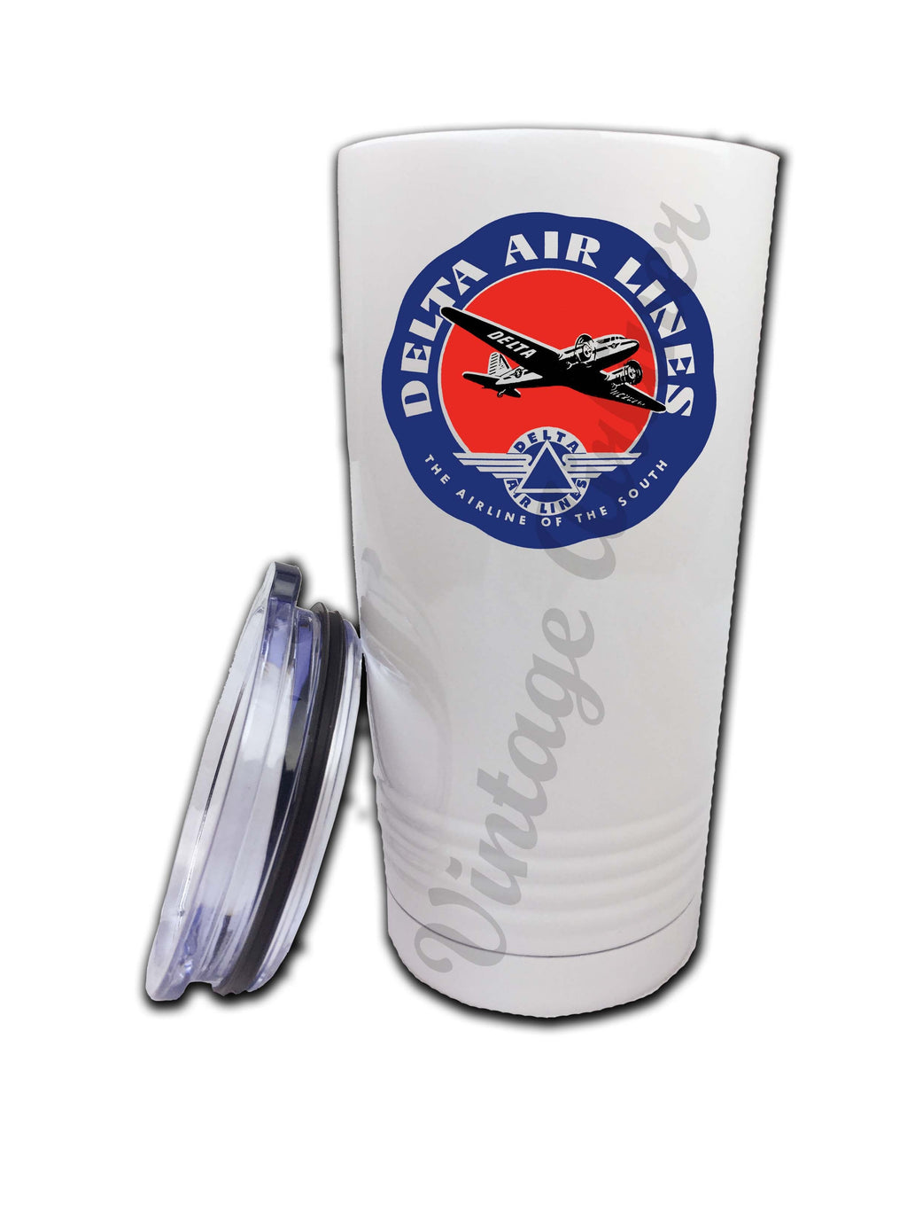 Delta Air Lines Vintage 1940's Airline of the South Tumbler