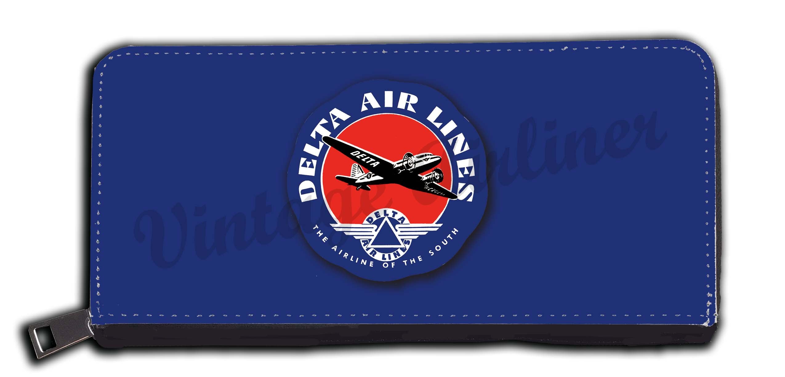 Delta Air Lines Vintage 1940's Airline of the South Wallet