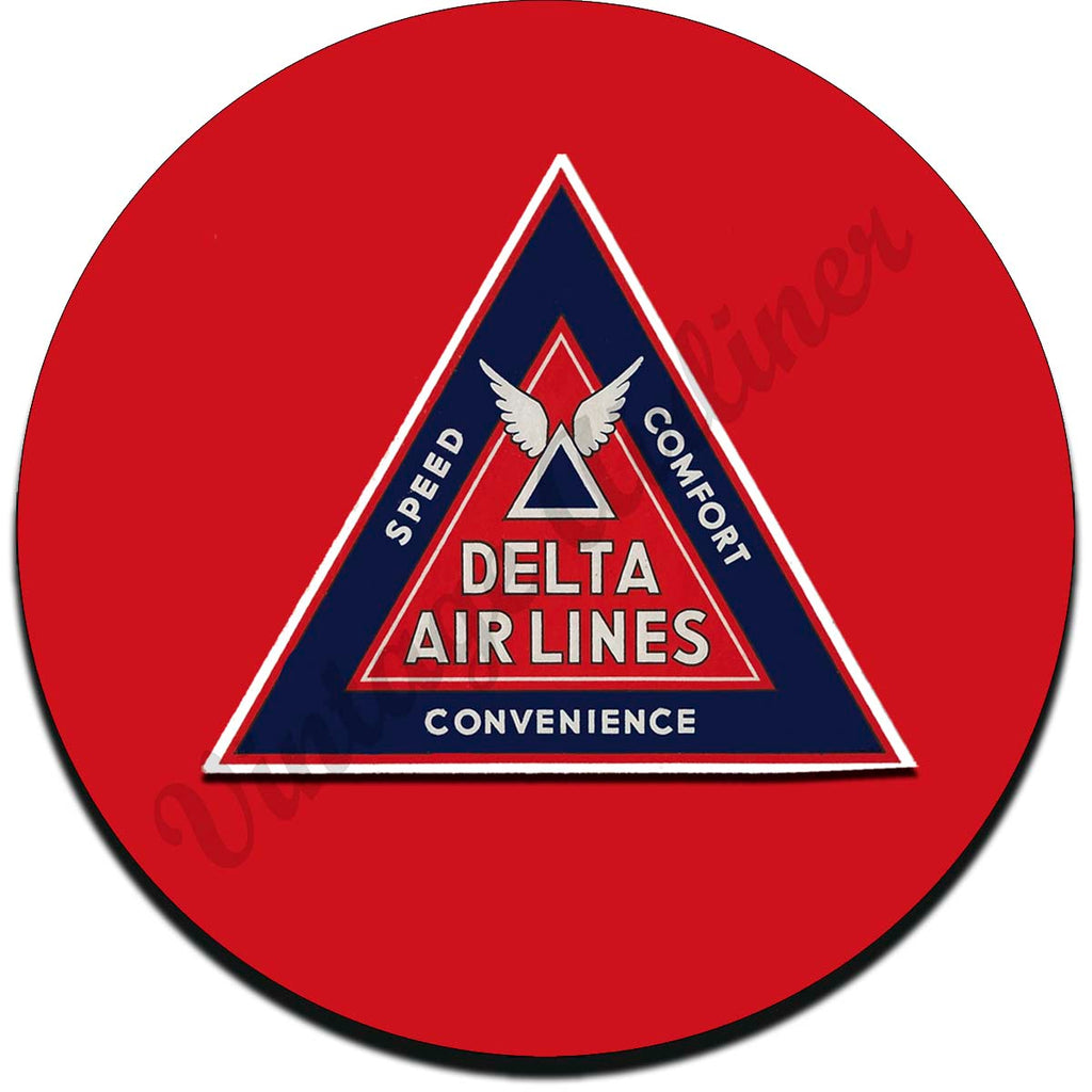 Delta Air Lines Sandstone Coaster