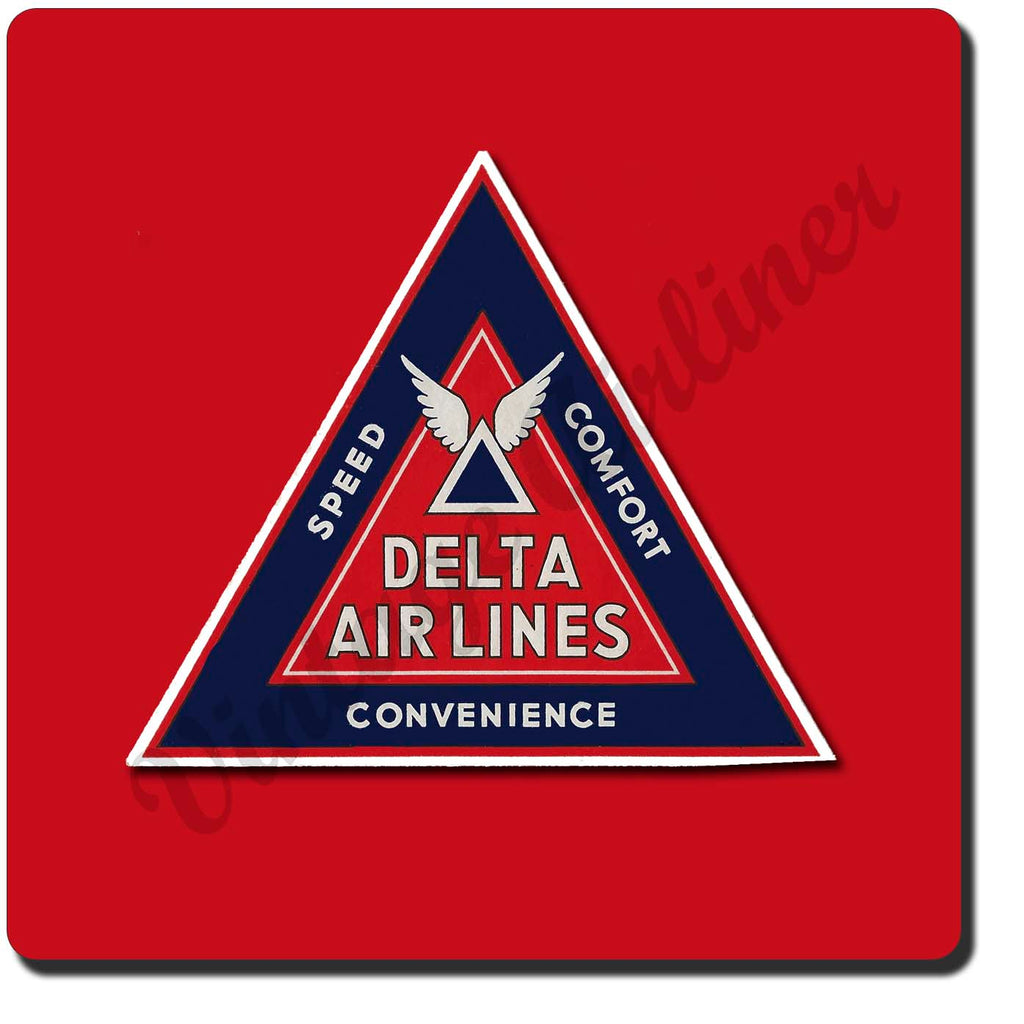 Delta Air Lines Sandstone Coaster