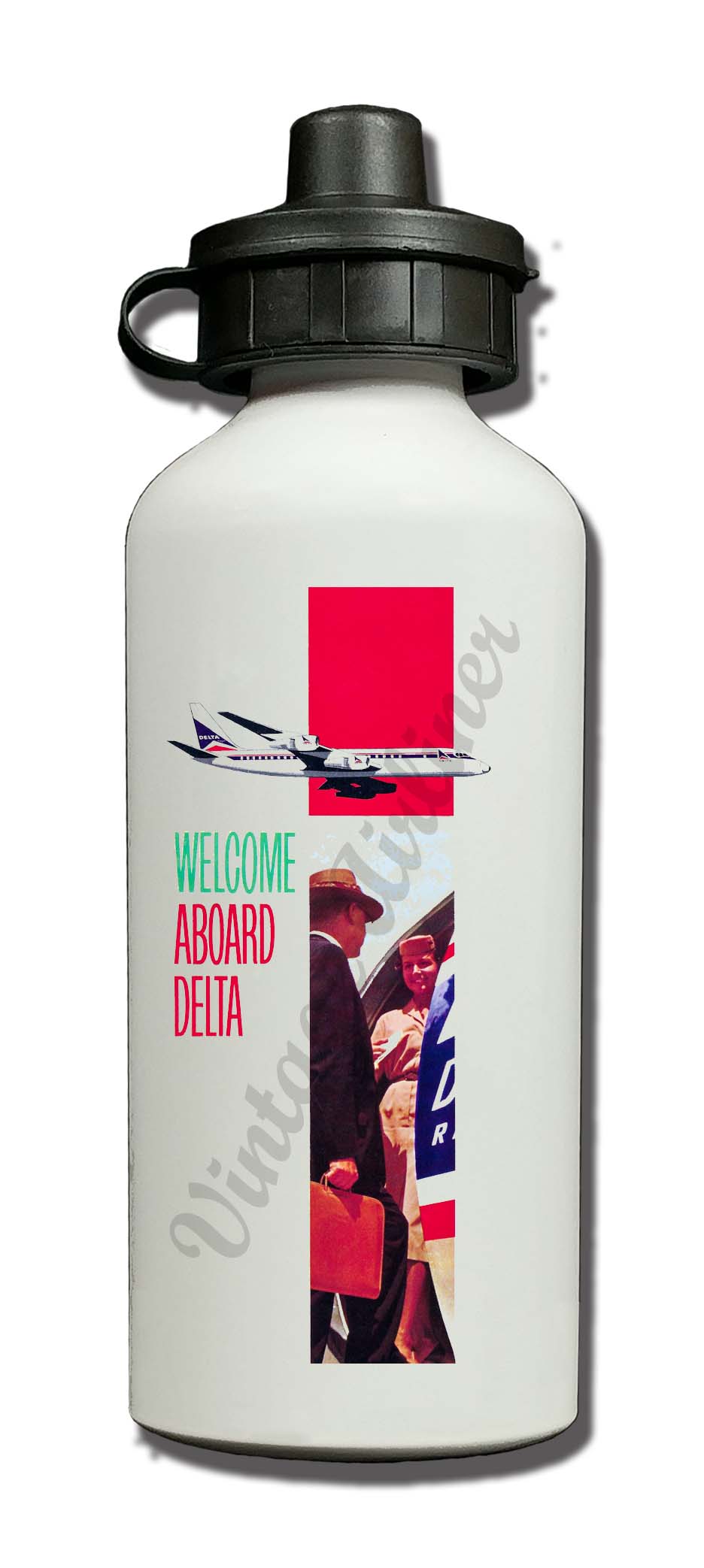 Delta Air Lines Aluminum Water Bottle