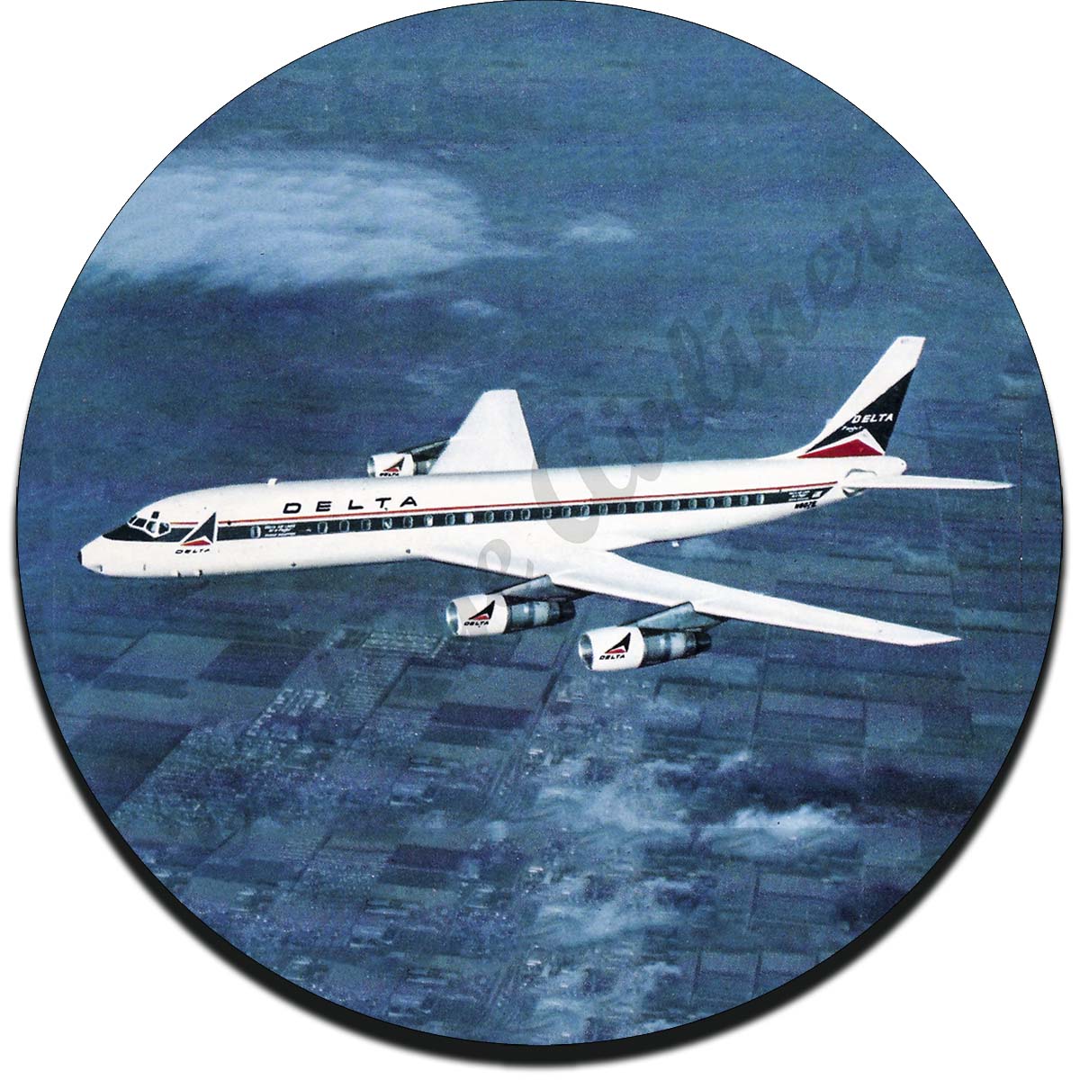 Delta Air Lines Sandstone Coaster