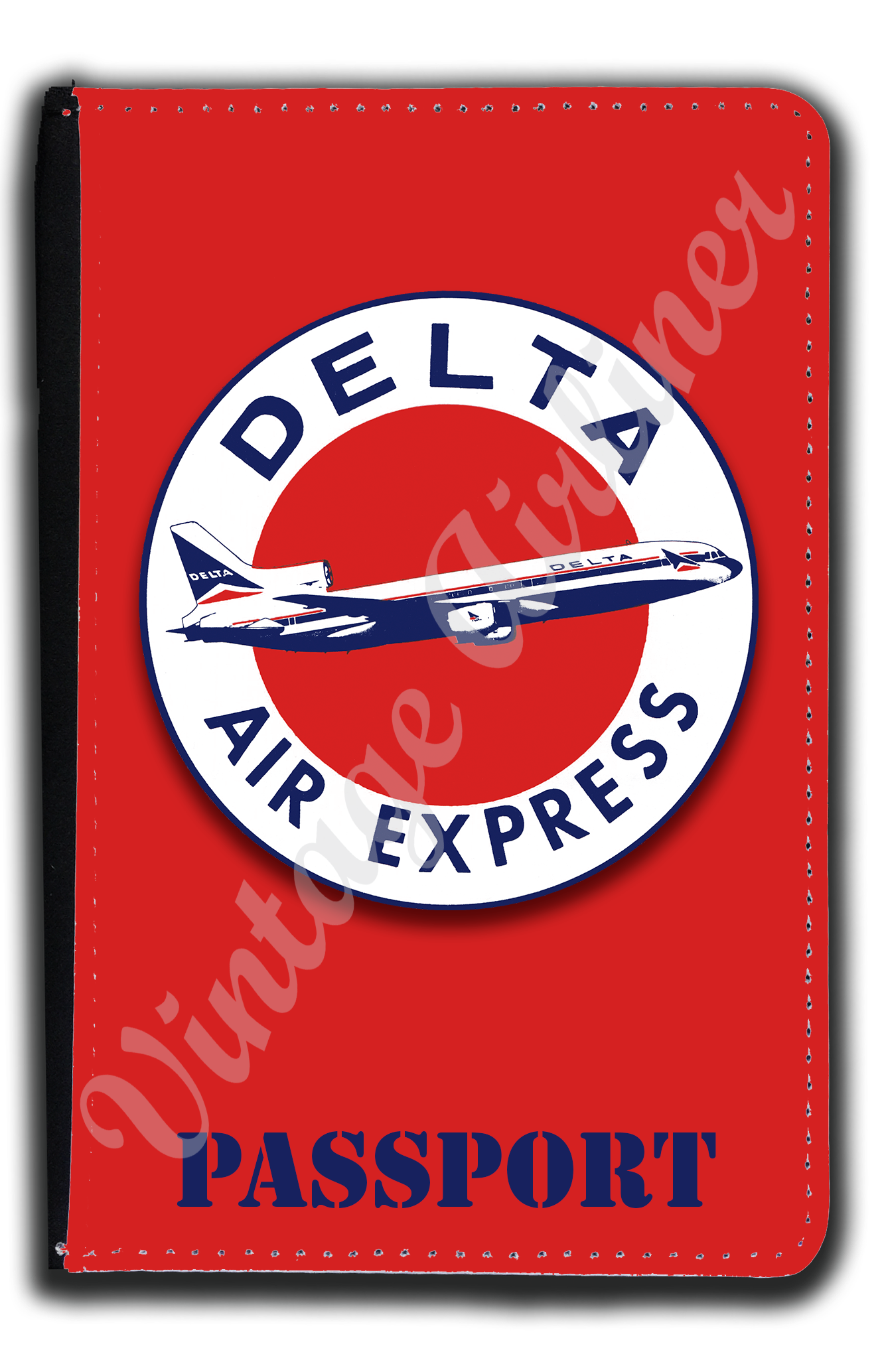 Delta Air Lines Delta Air Express Bag Sticker Passport Case