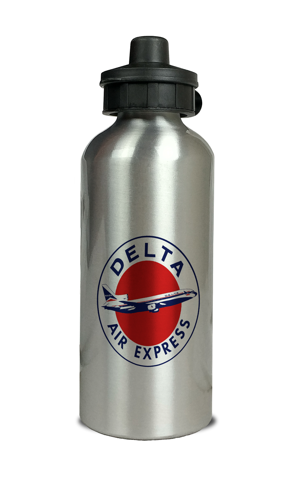 Delta Air Lines Air Express Aluminum Water Bottle