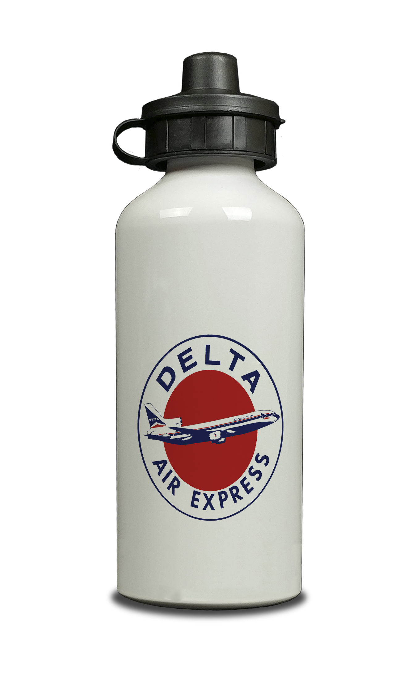 Delta Air Lines Air Express Aluminum Water Bottle