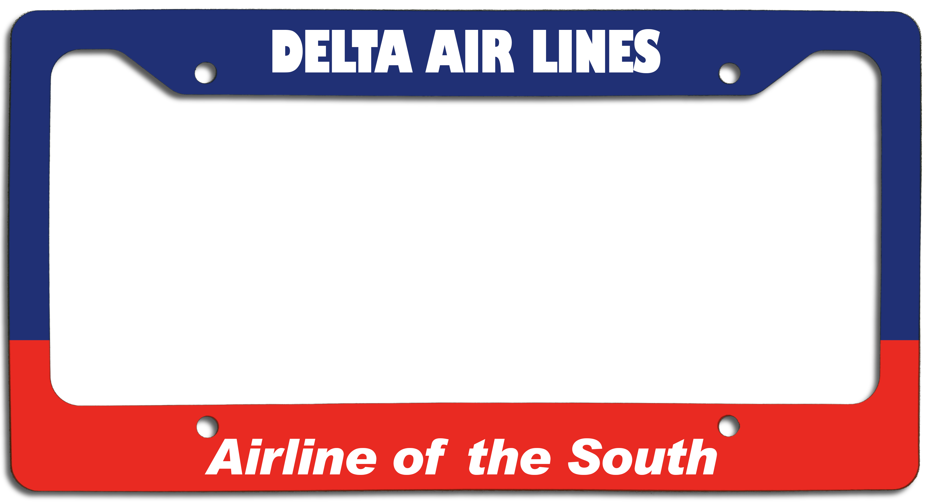 Delta Air Lines - Airline of the South - License Plate Frame