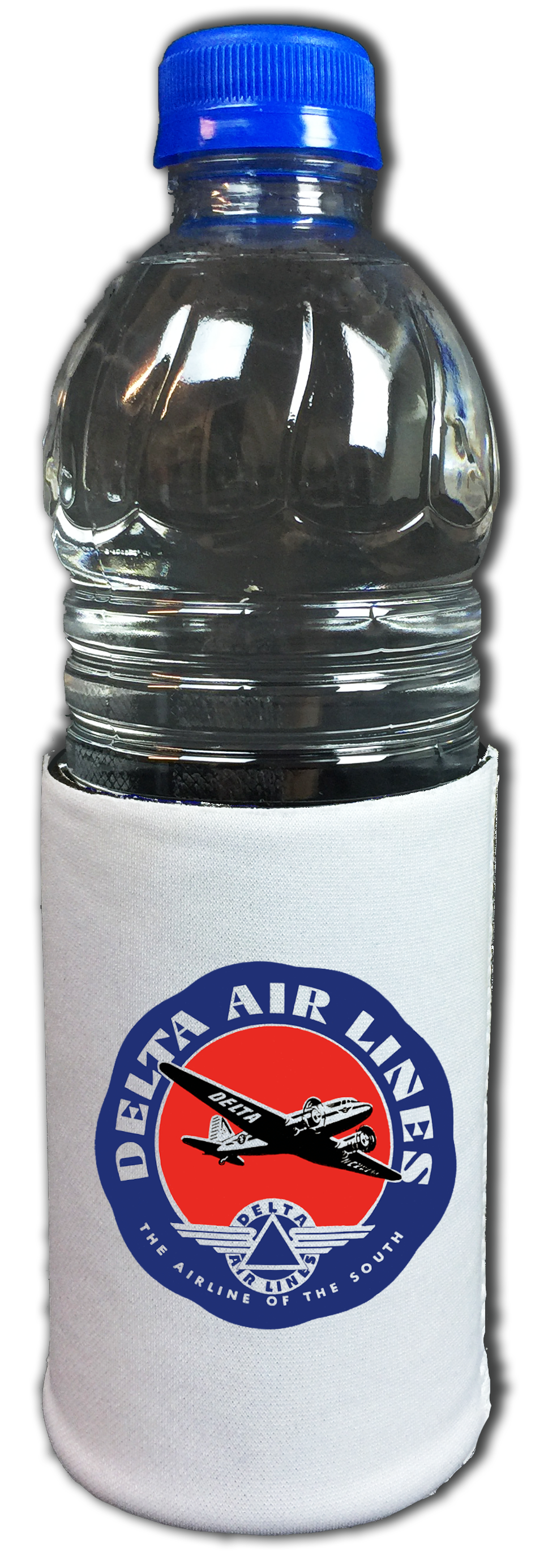 Delta Air Lines Vintage 1940's Airline of the South Bag Sticker Beverage Wrap