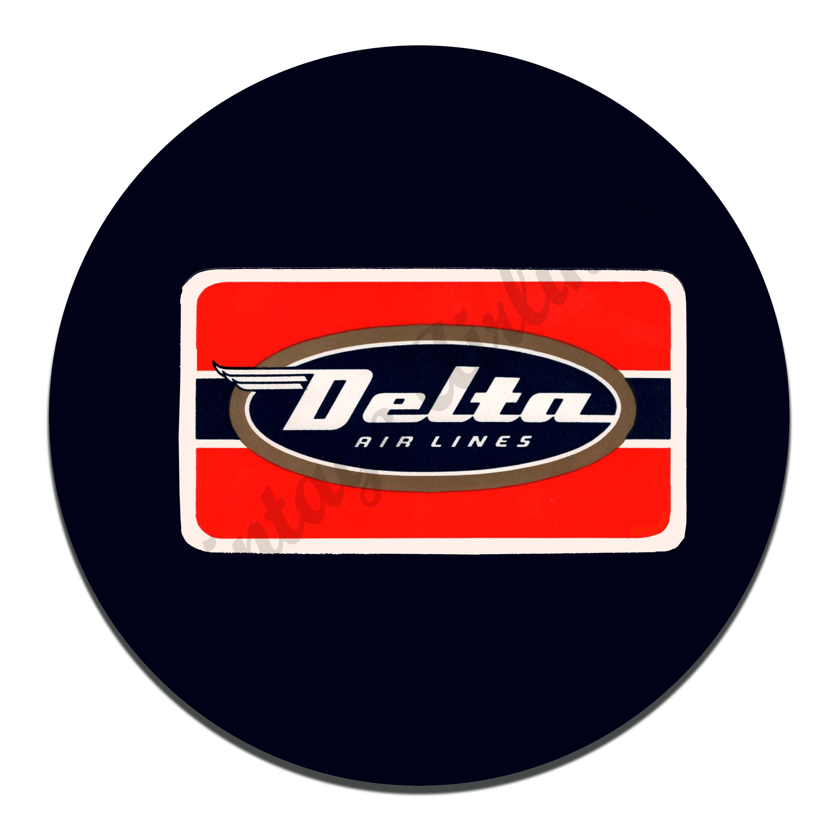 Delta Vintage Mousepad