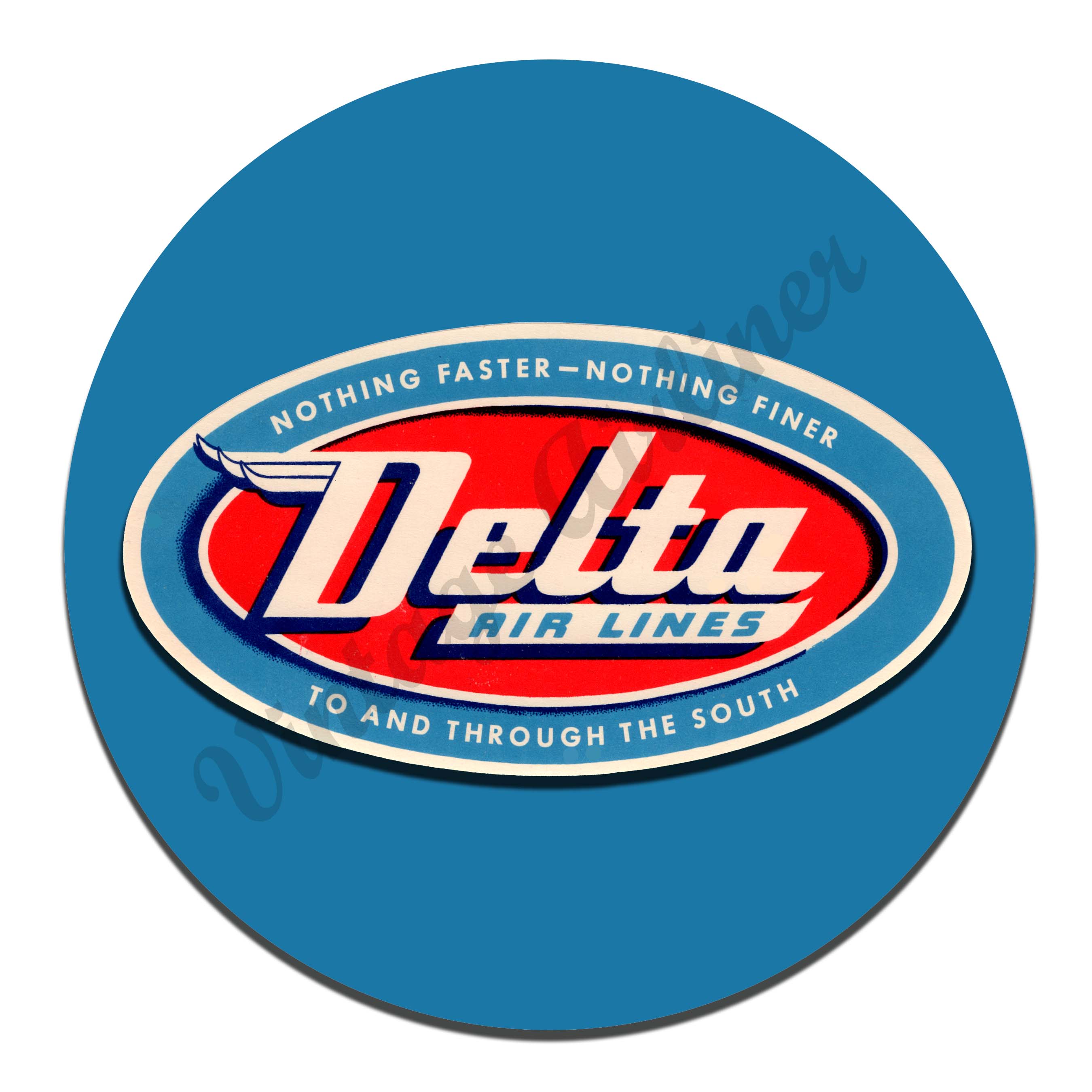 Delta Vintage Mousepad