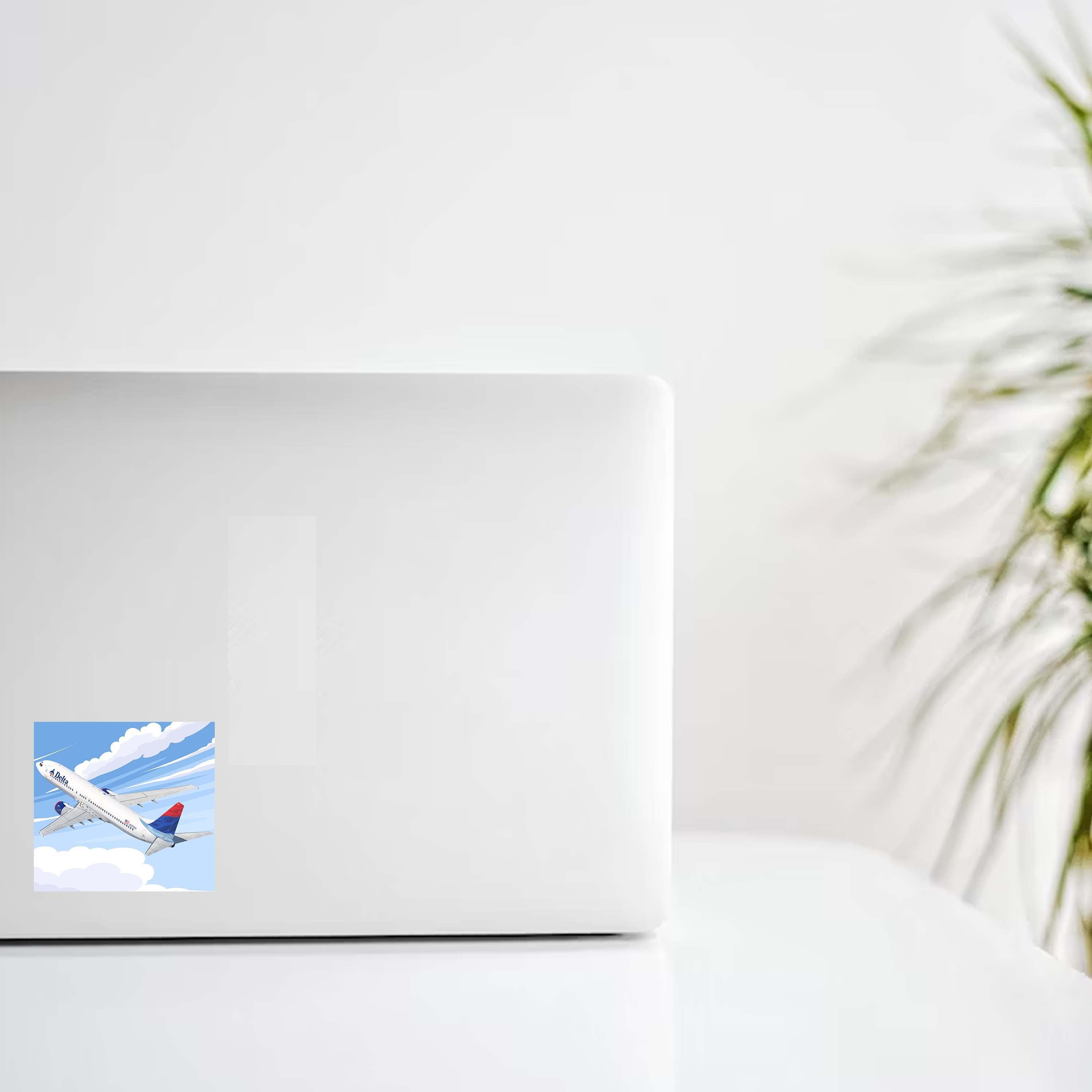 Delta Air Lines Colors In Motion Livery Taking flight Decal Stickers