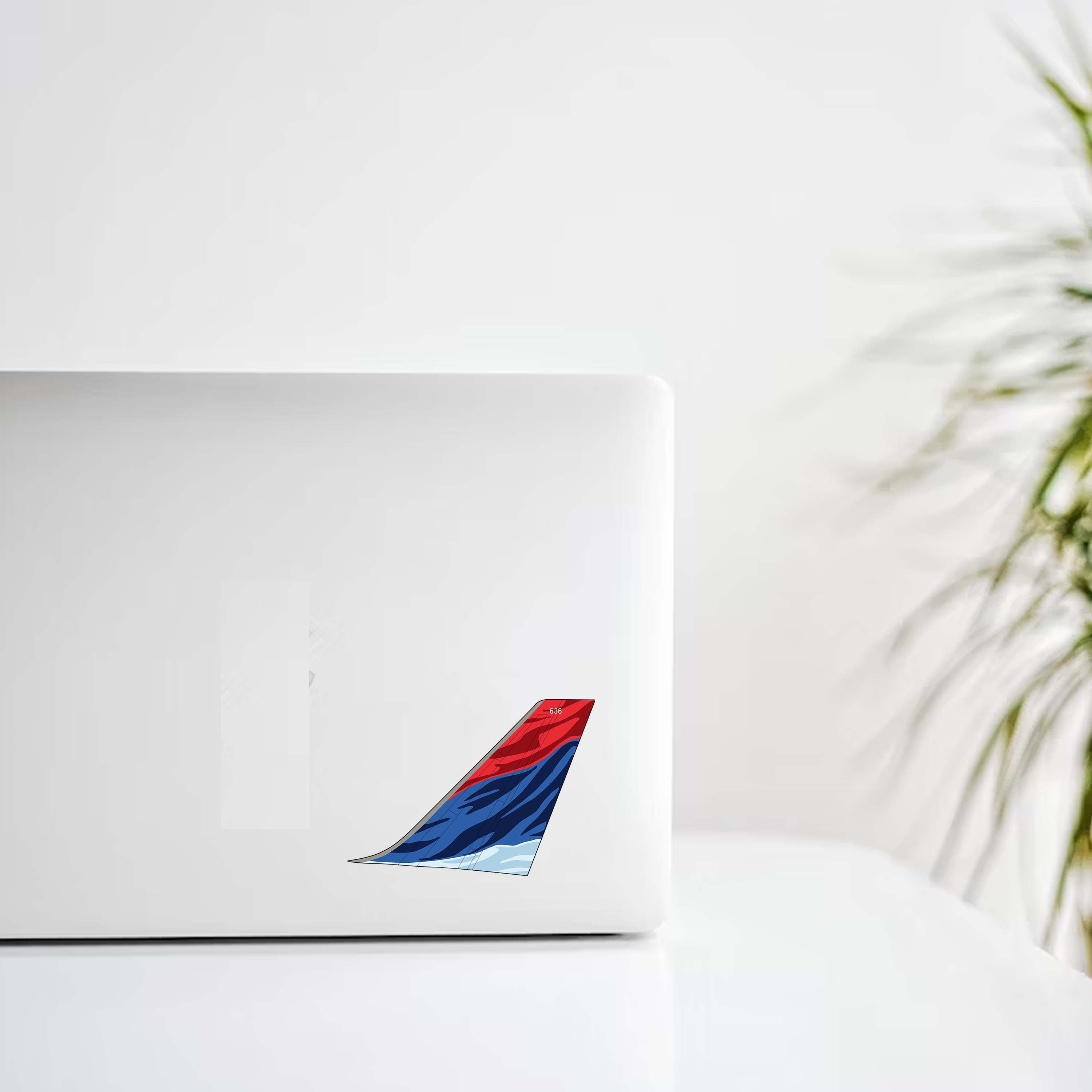 Delta Air Lines Colors In Motion Tail Decal Stickers
