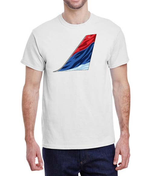 Delta Color In Motion Livery Tail T-Shirt