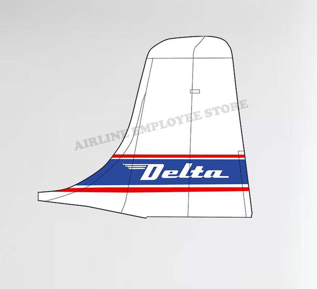 Delta Air Lines DC3 Tail Decal Stickers