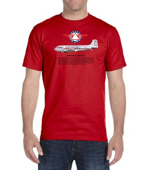 Flying Delta Livery: (1940-1948) Historical T-Shirt