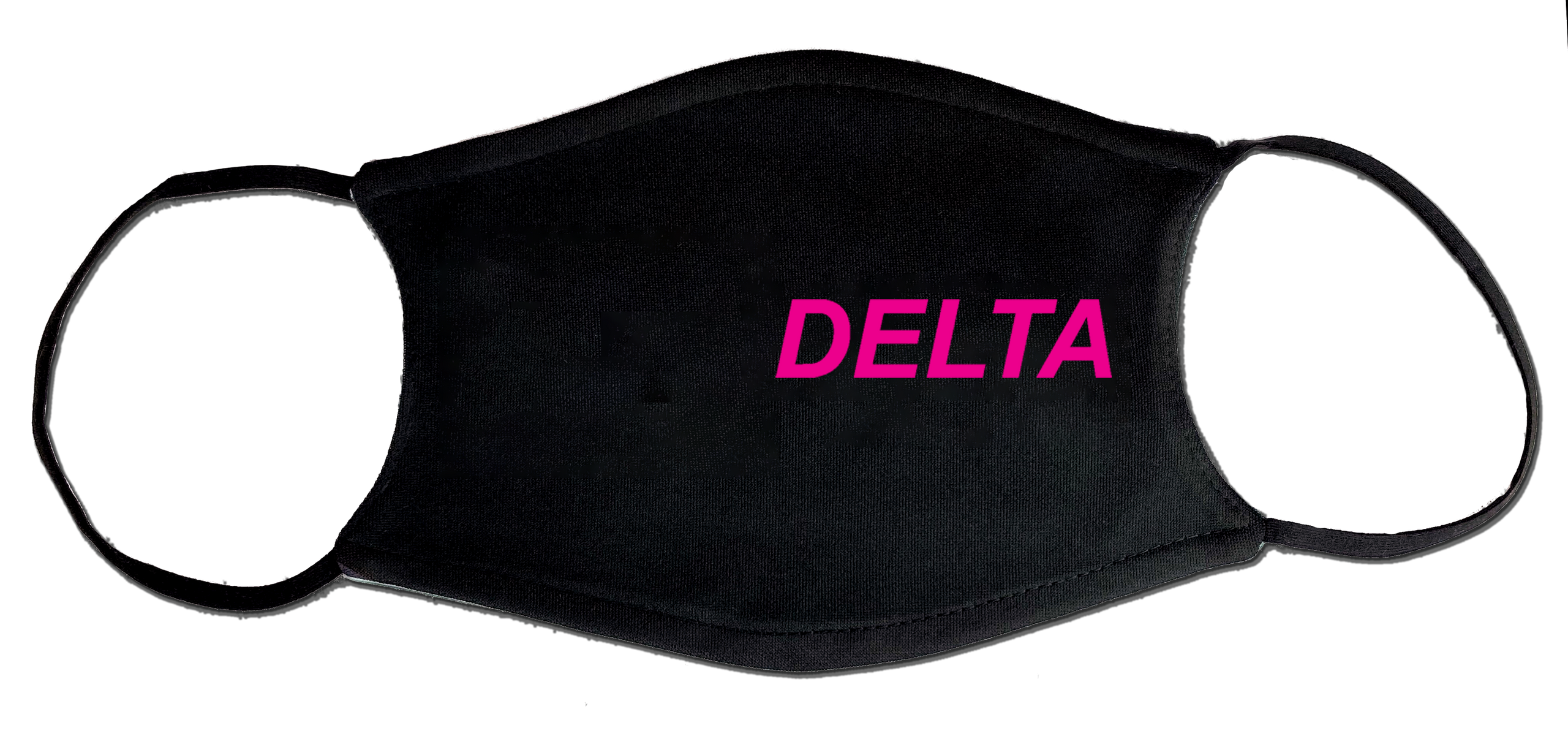Delta Pink Face Mask